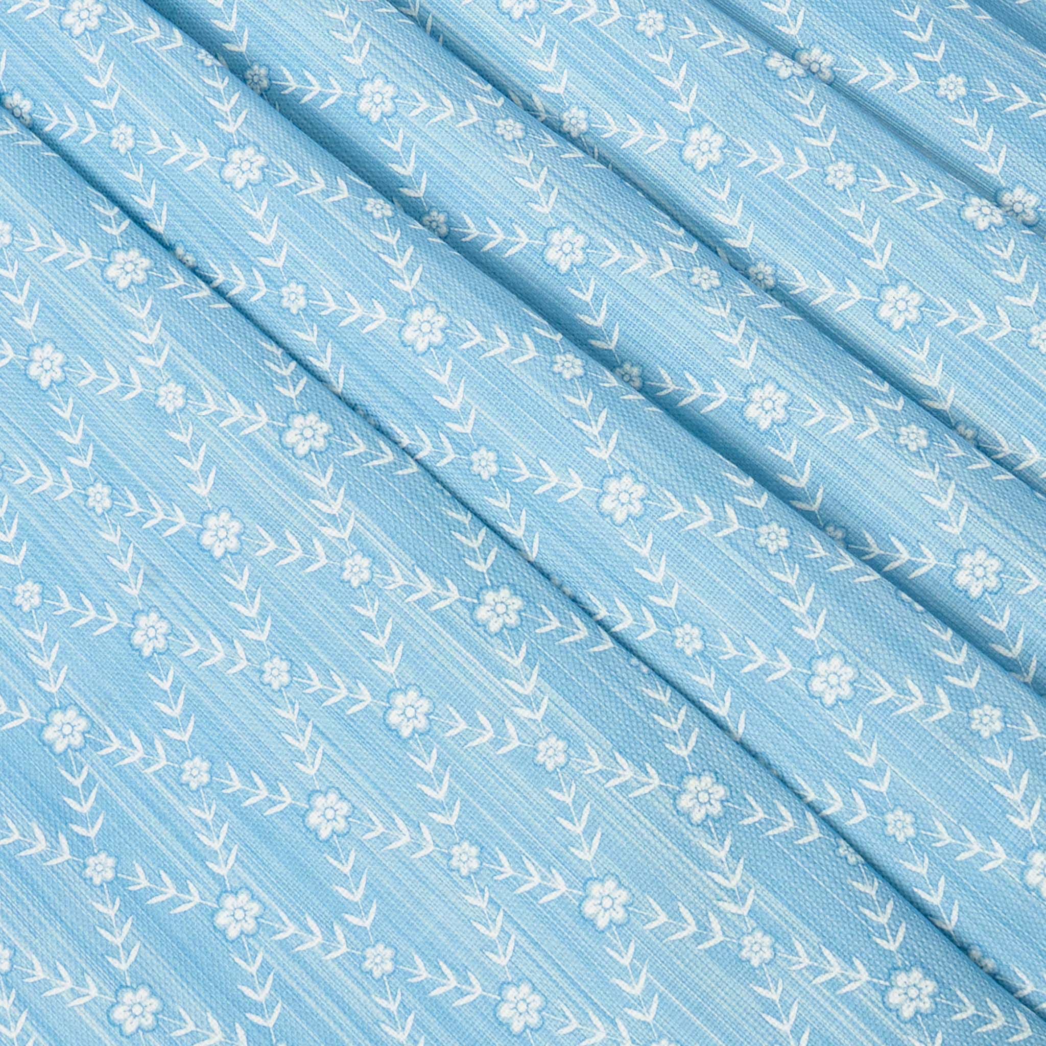 Blue Theodora Trellis Fabric