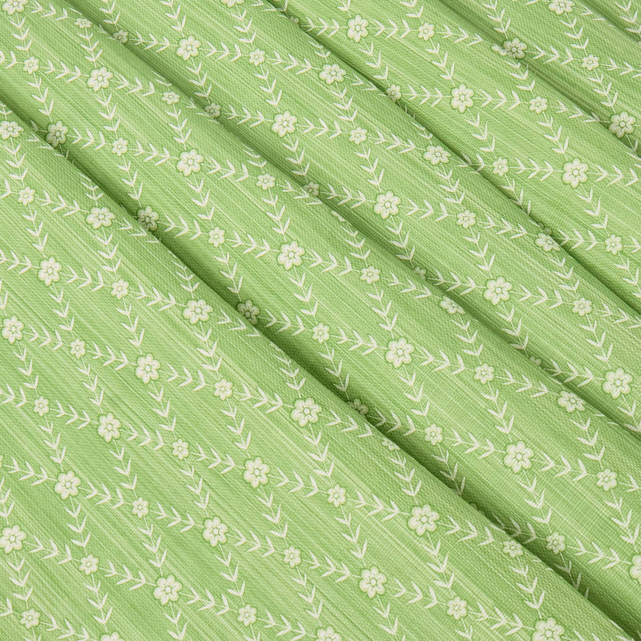 Green Theodora Trellis Fabric