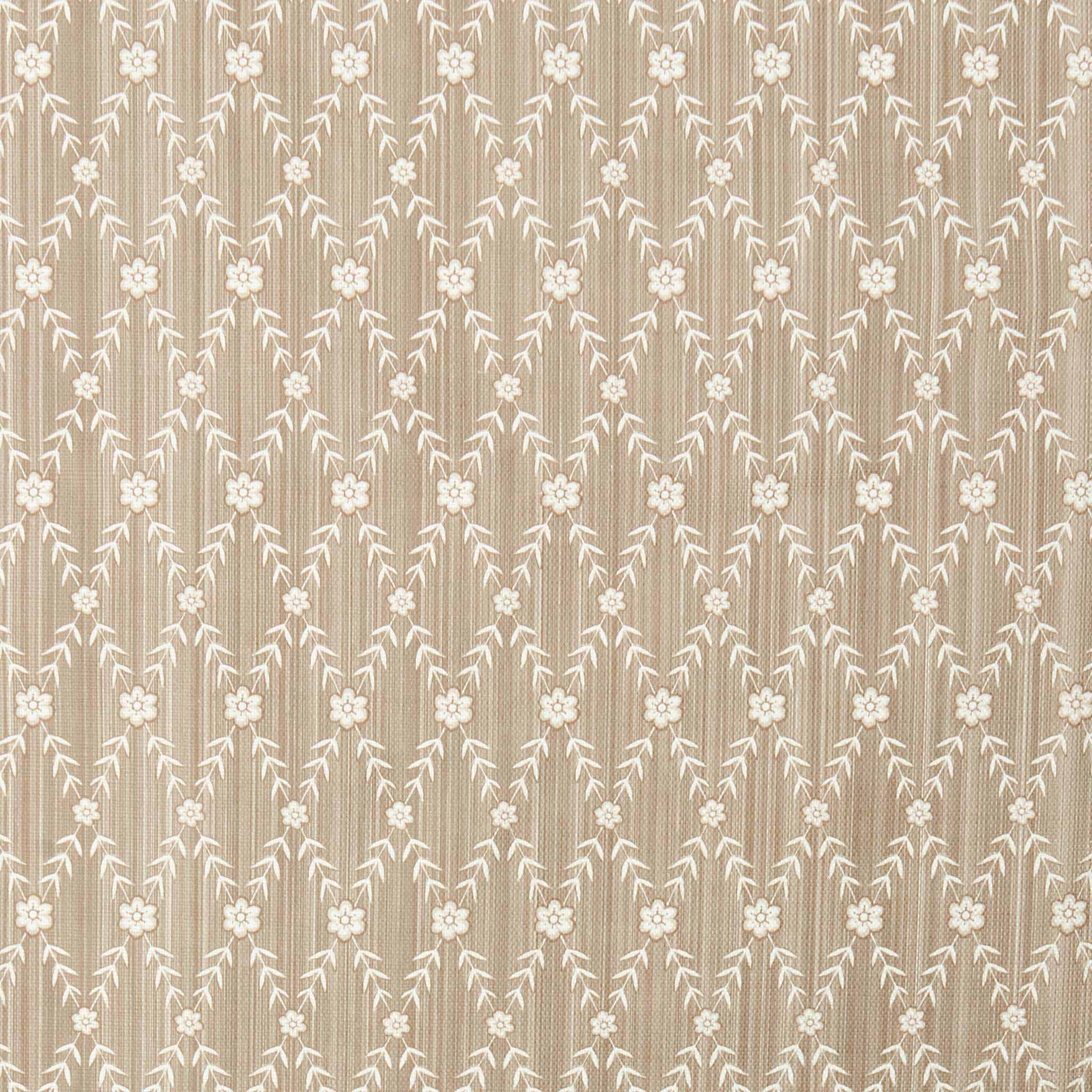 Putty Theodora Trellis Fabric