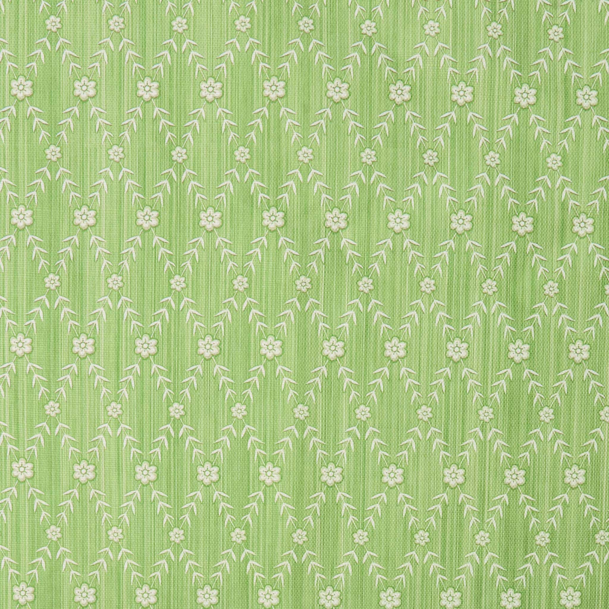 Green Theodora Trellis Fabric