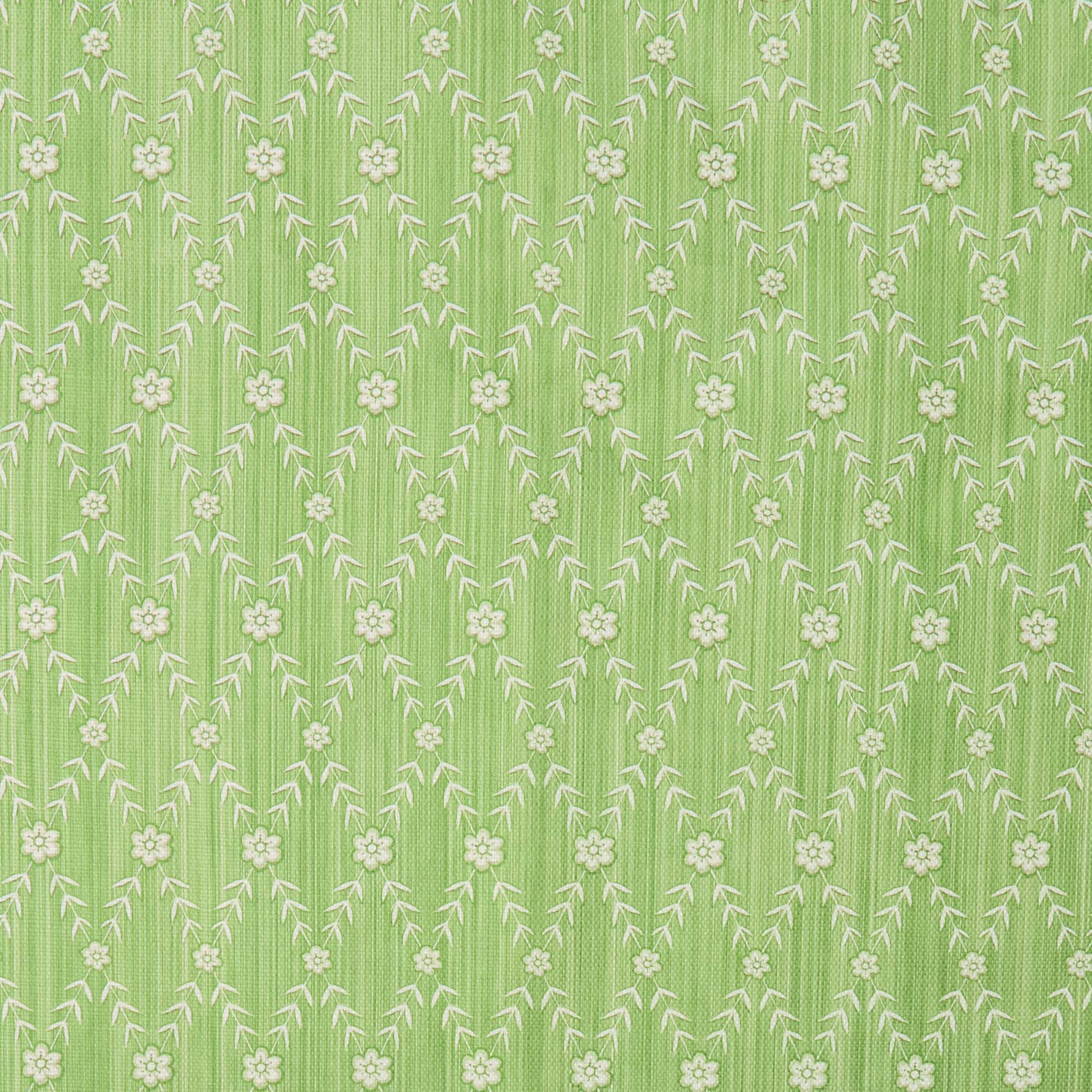 Green Theodora Trellis Fabric
