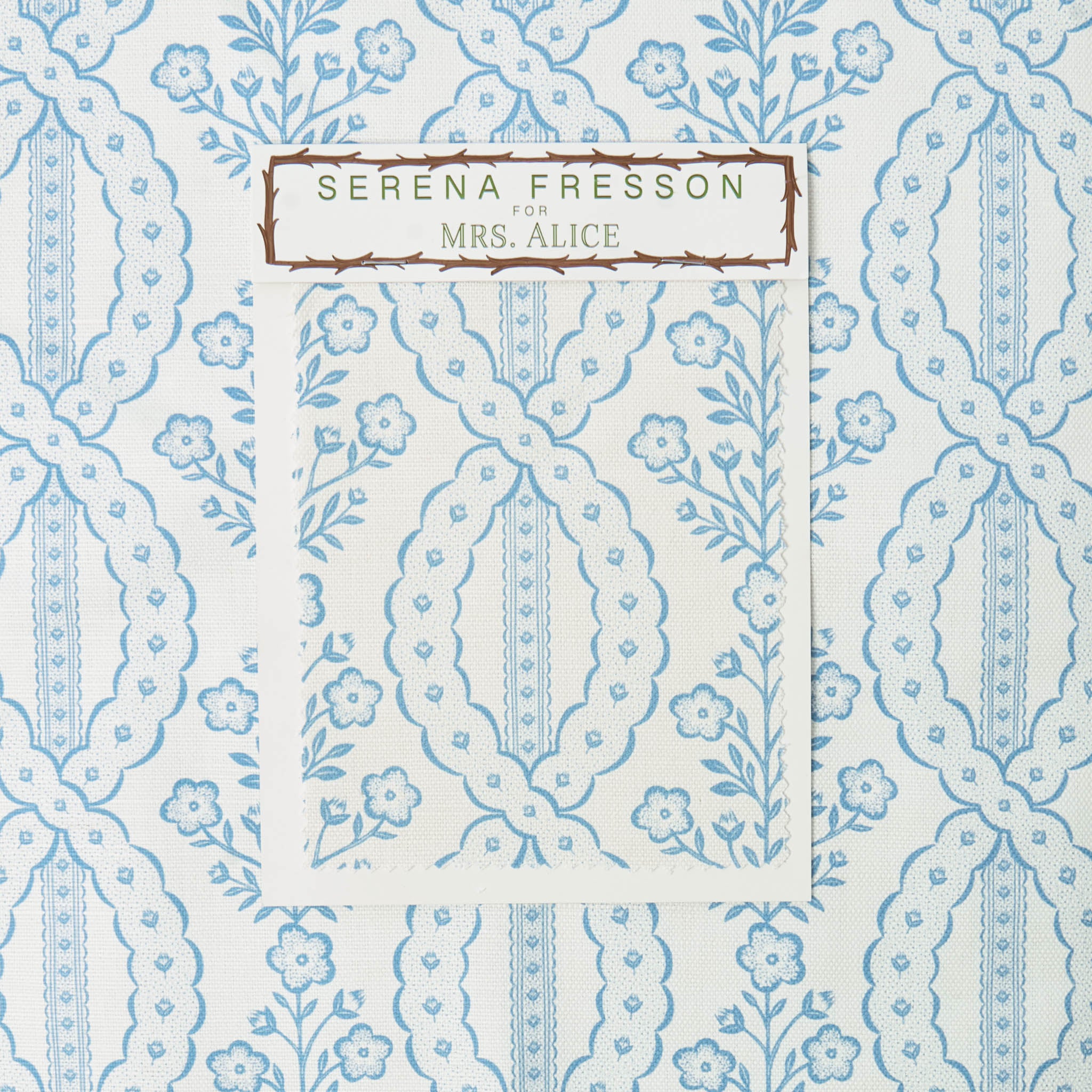 Blue Sybil Fabric