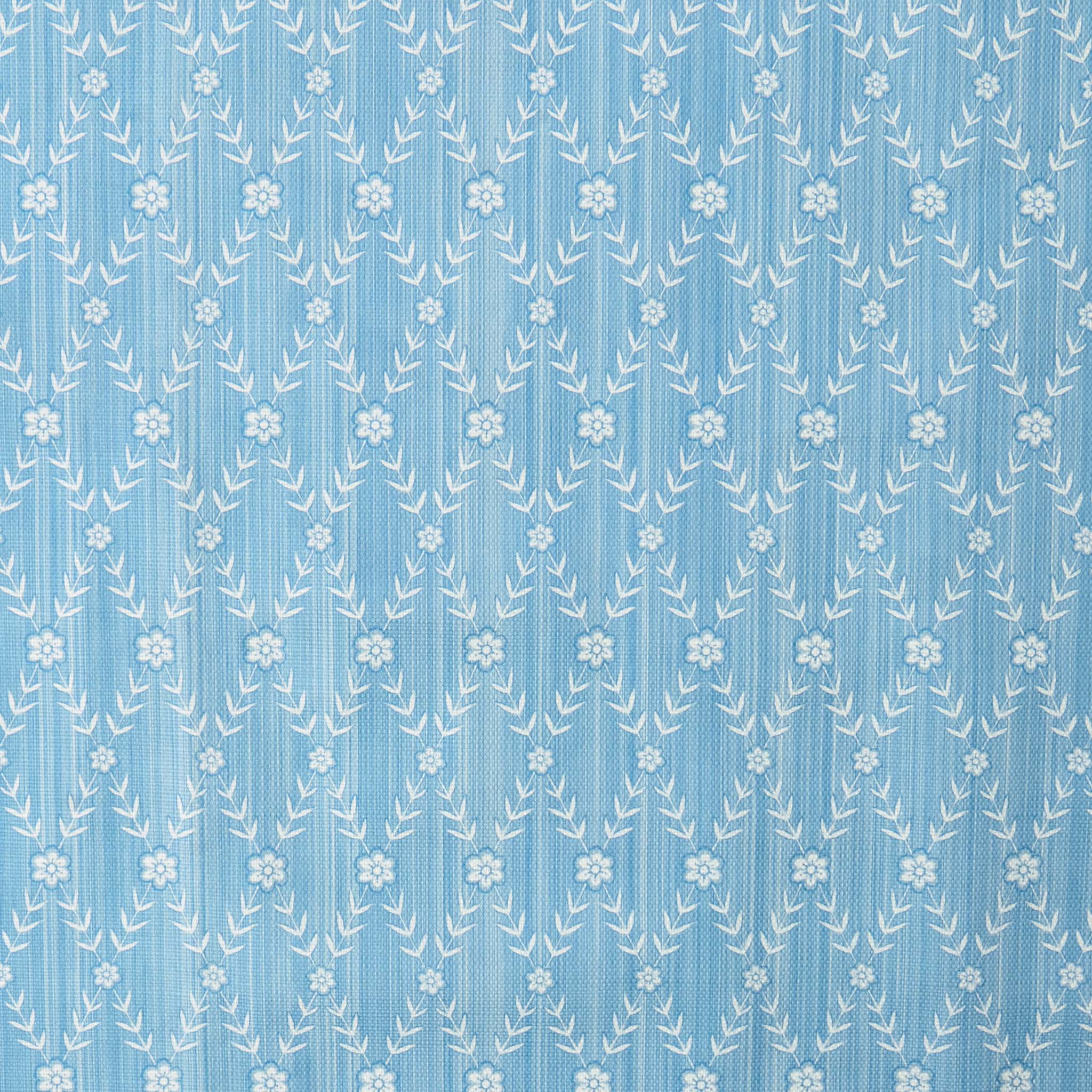 Blue Theodora Trellis Fabric