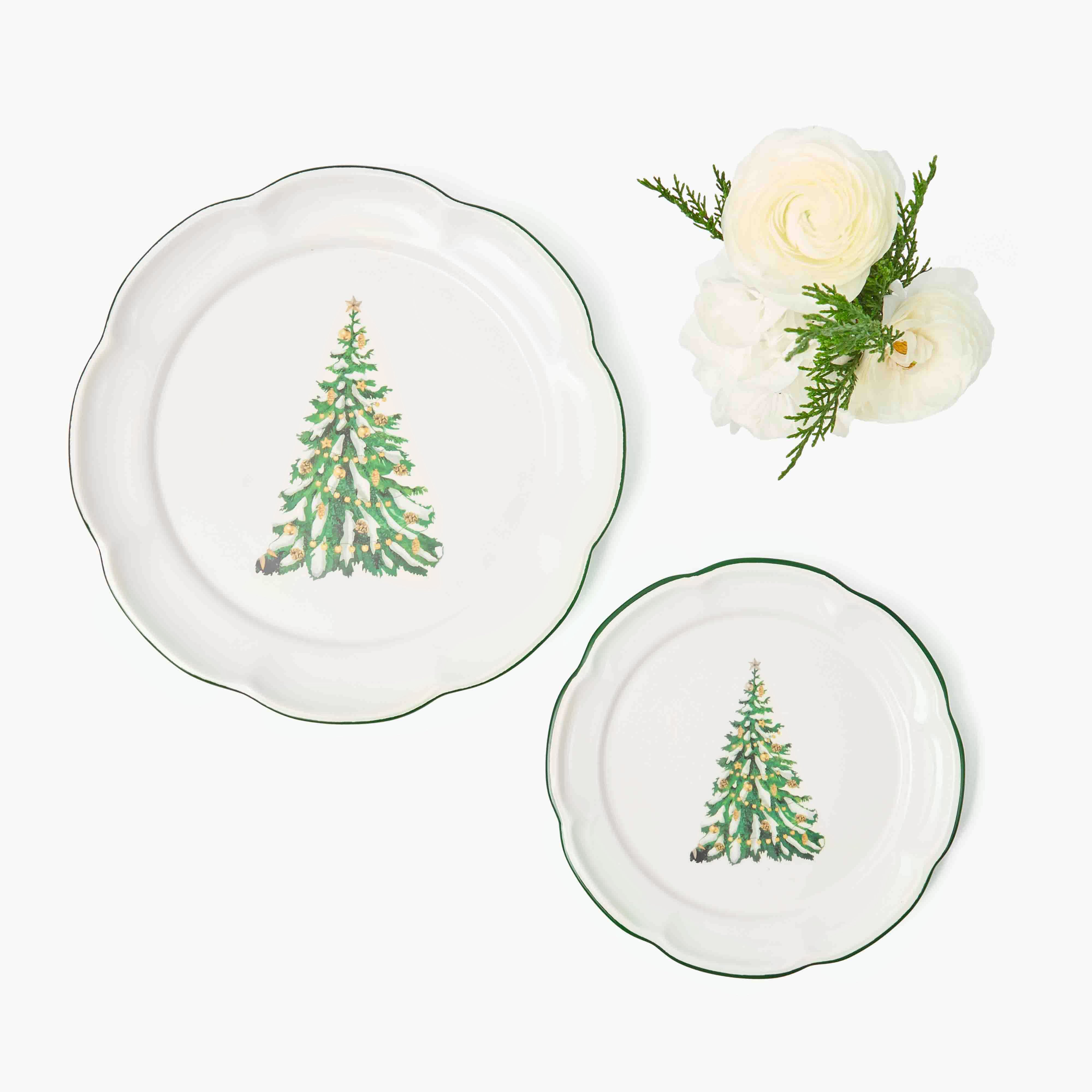 Christmas Tree Starter Plate