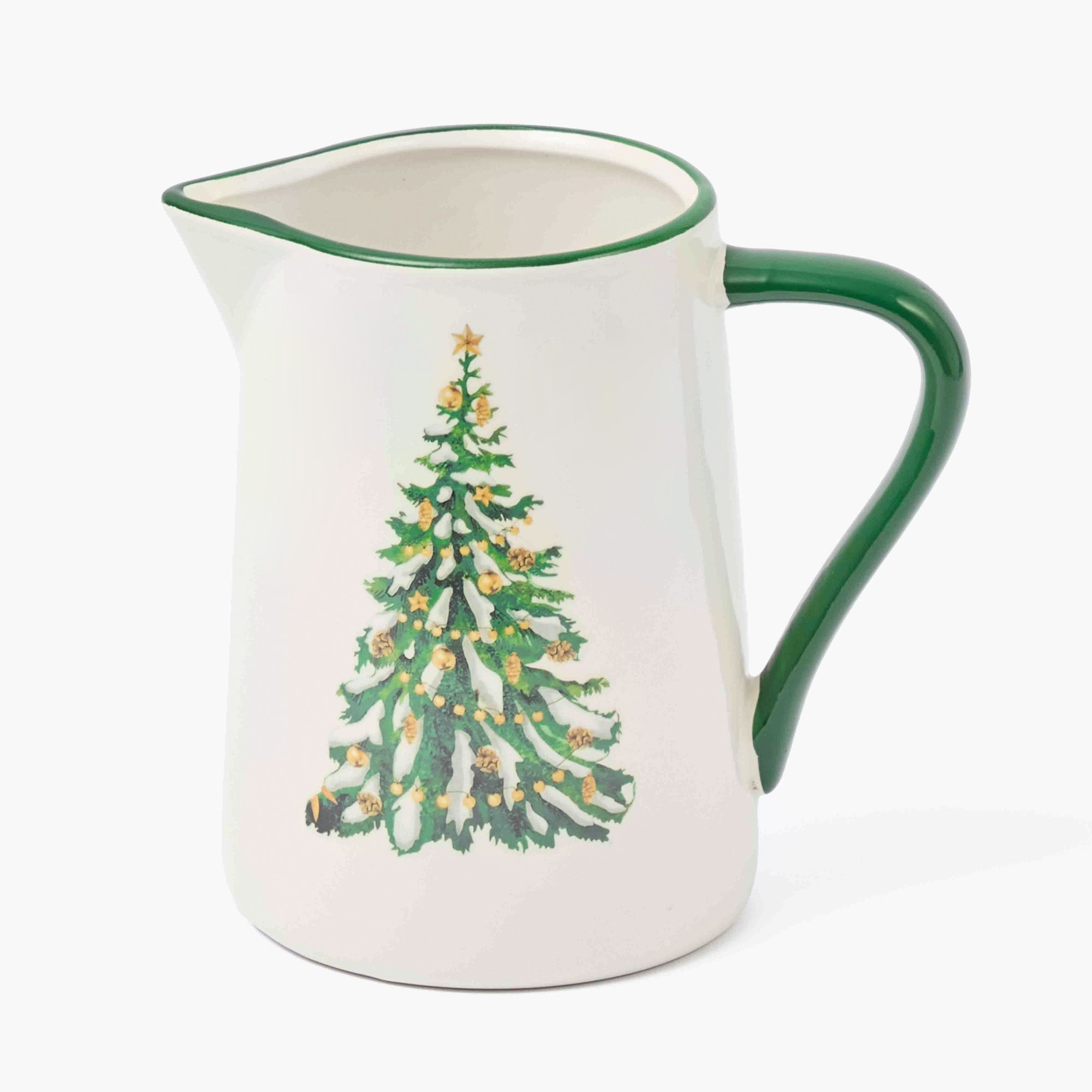 Ceramic Christmas Tree Jug