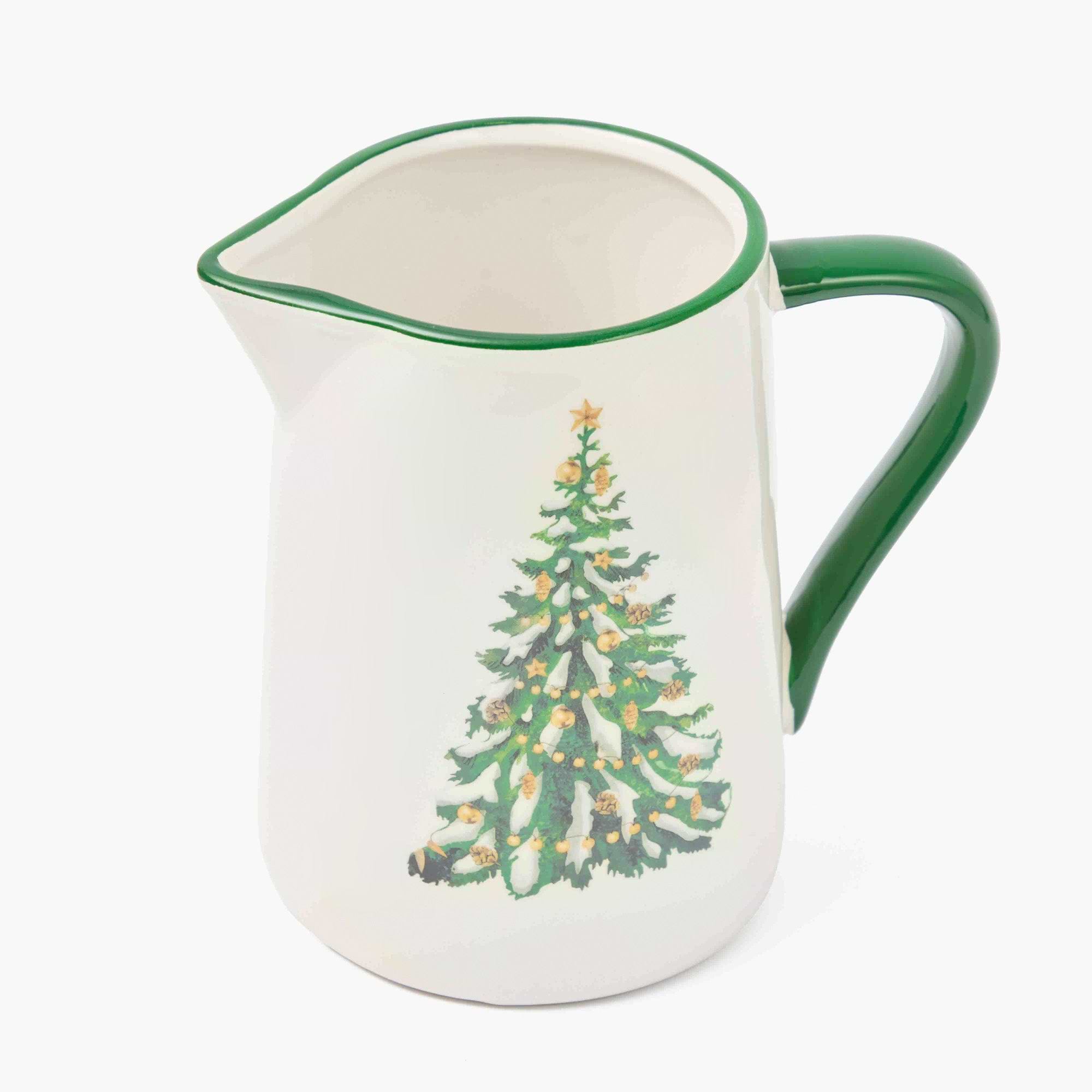 Ceramic Christmas Tree Jug