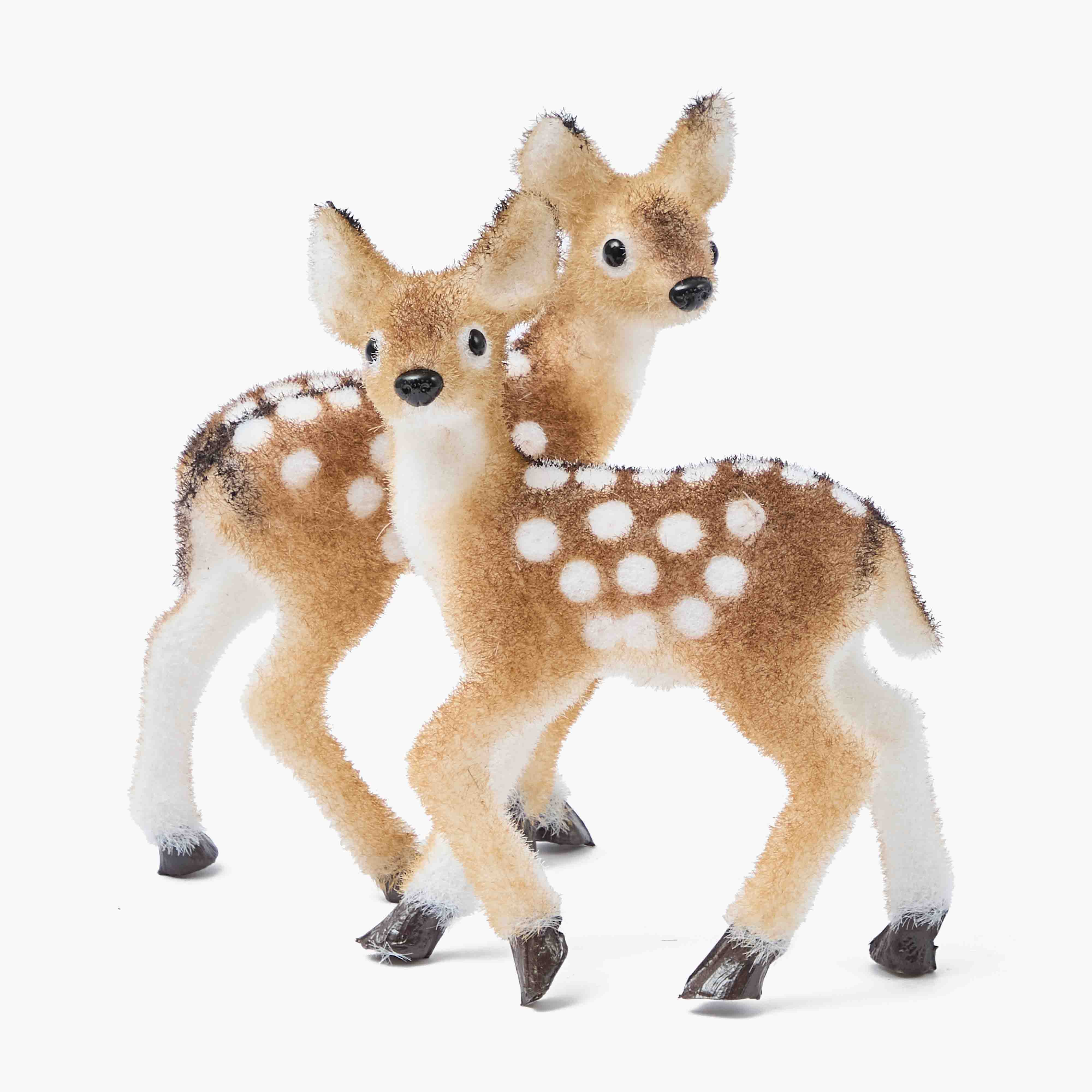 Small Spotted Fawn (Pair)