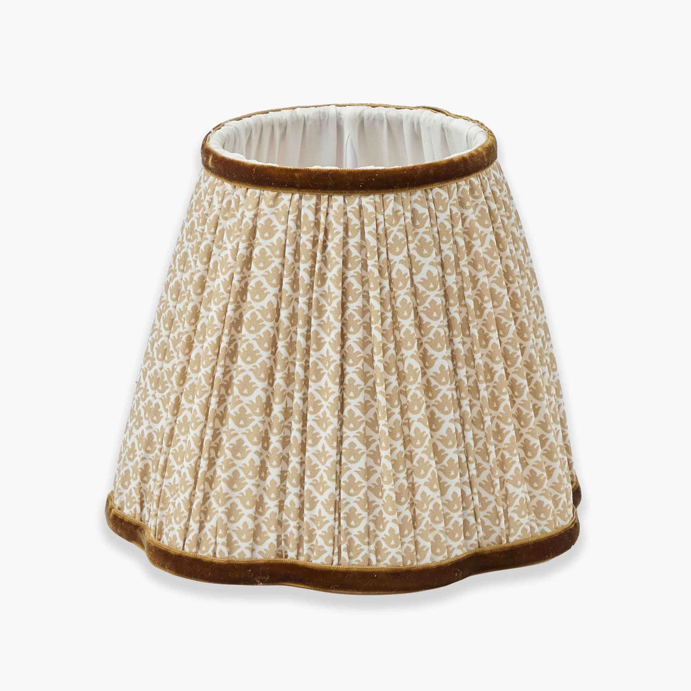 Putty & Chocolate Lotus Lampshade (18cm)