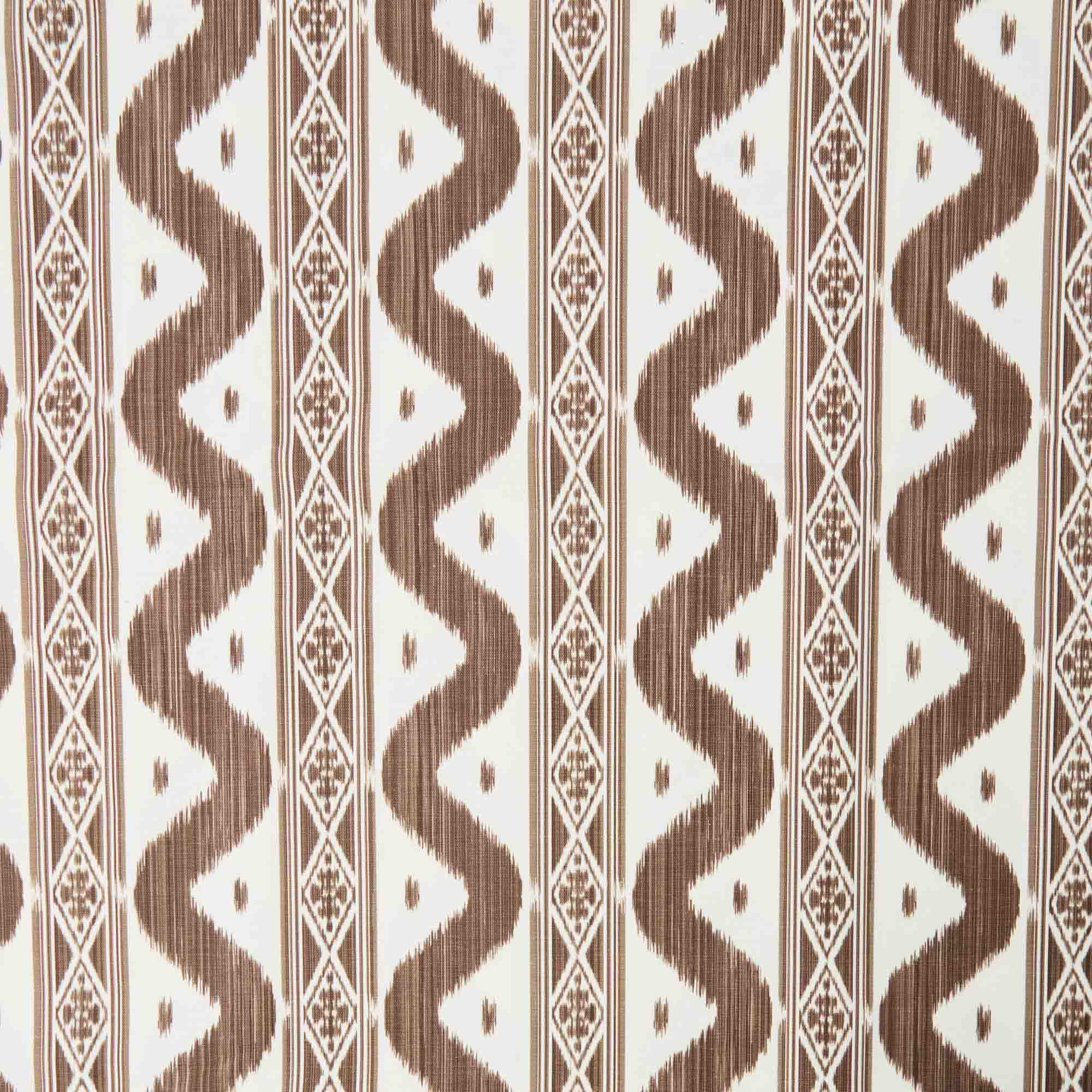 Chocolate Ikat Tablecloth