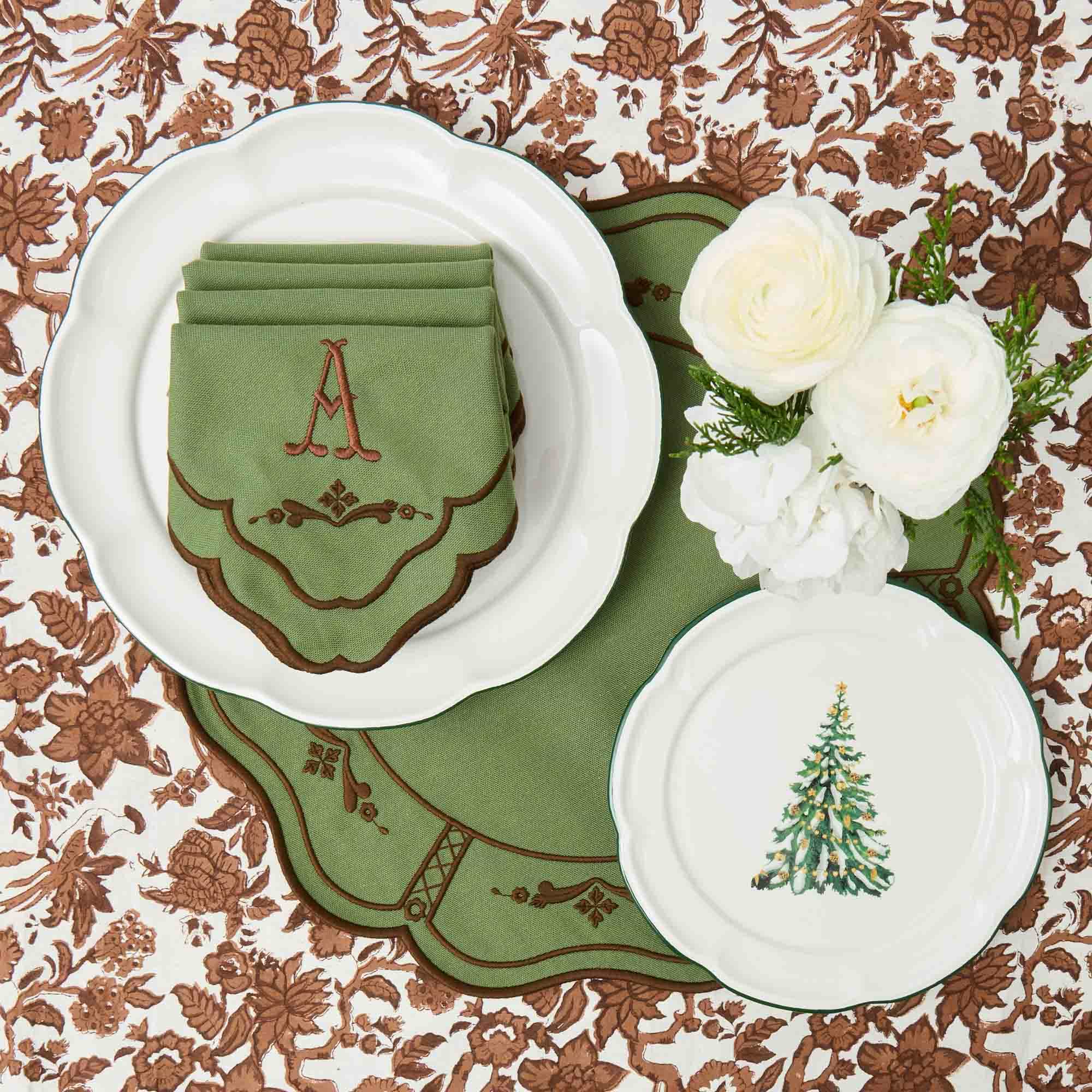 Christmas Tree Starter Plate