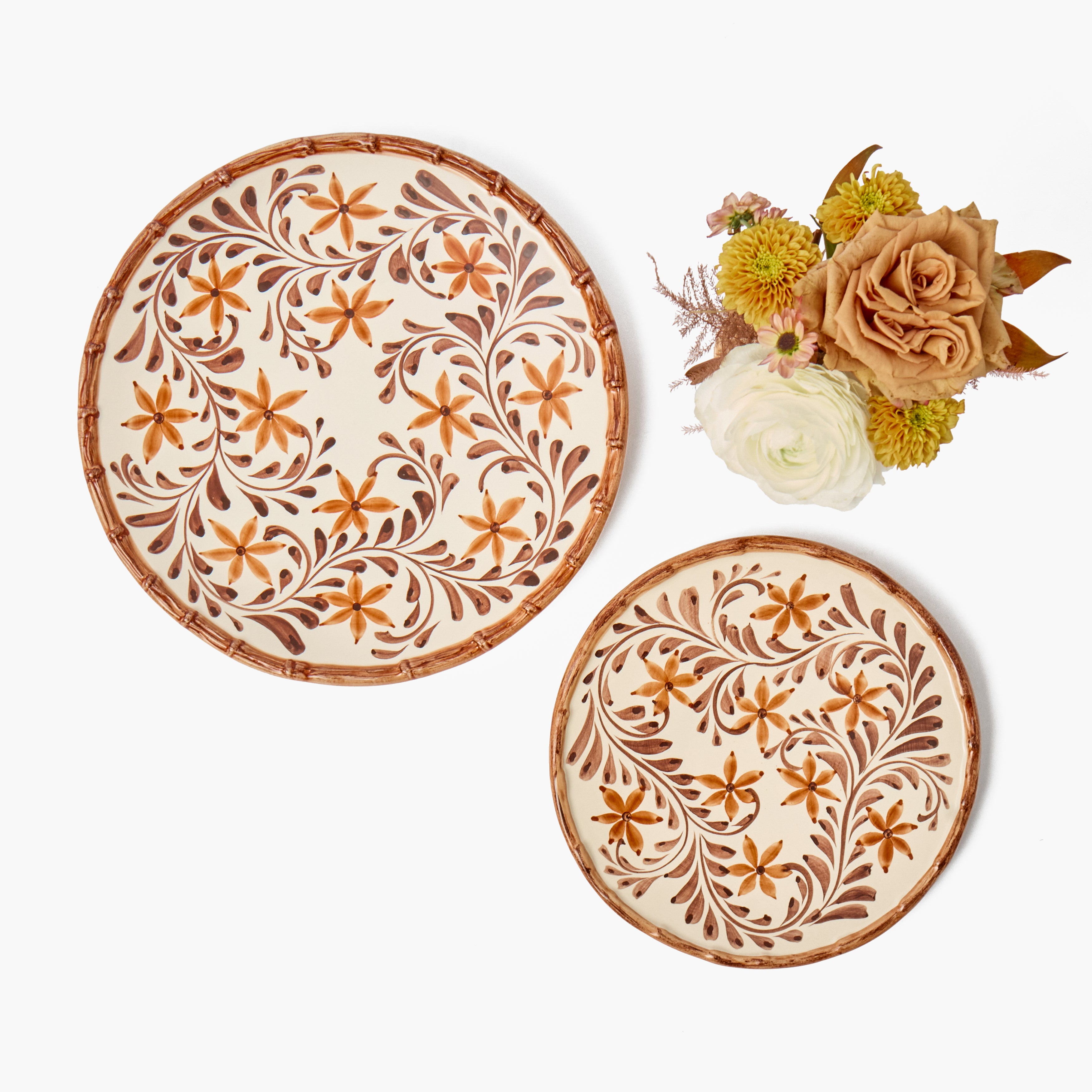 Theodora Bamboo Starter Plate