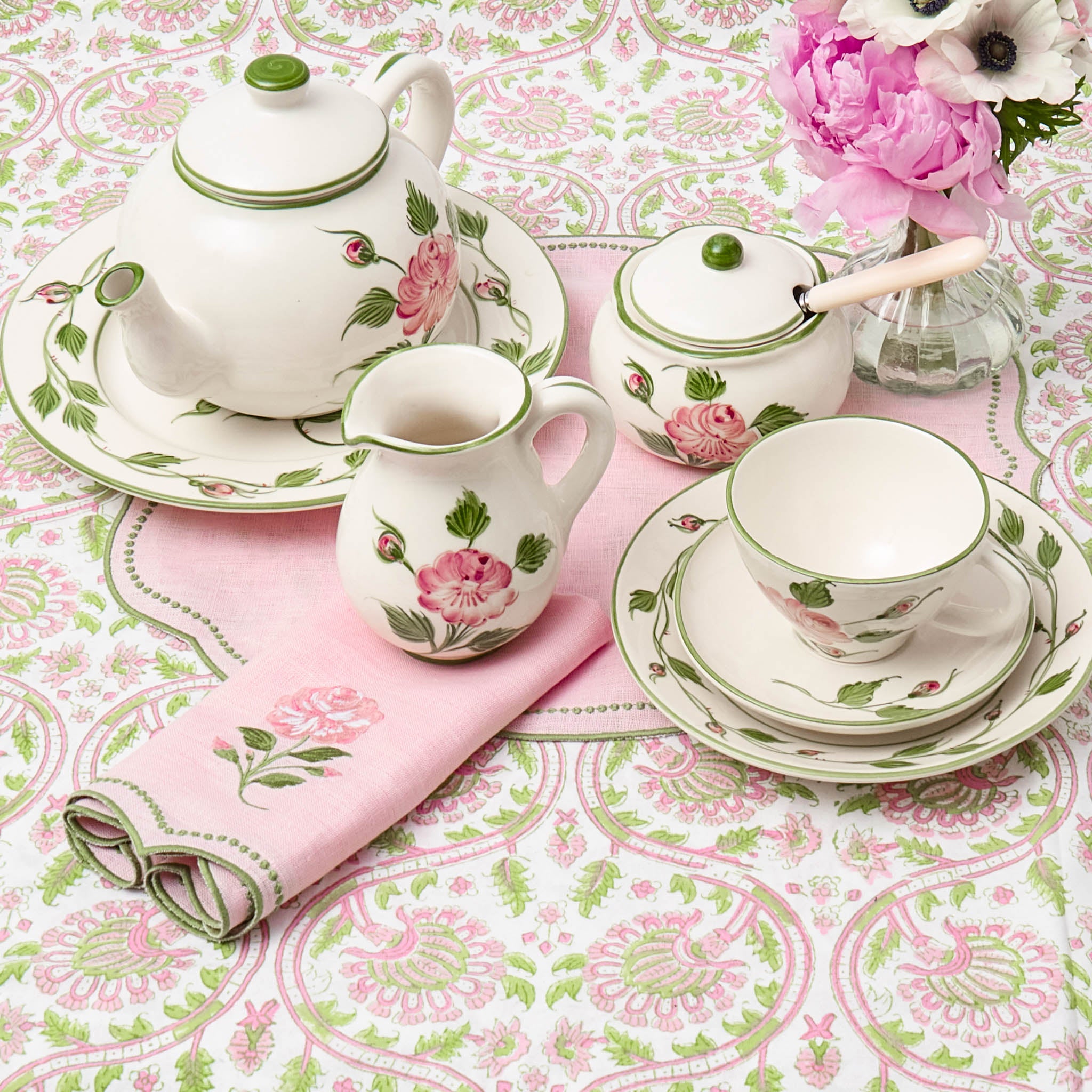 Rose Bud Milk Jug