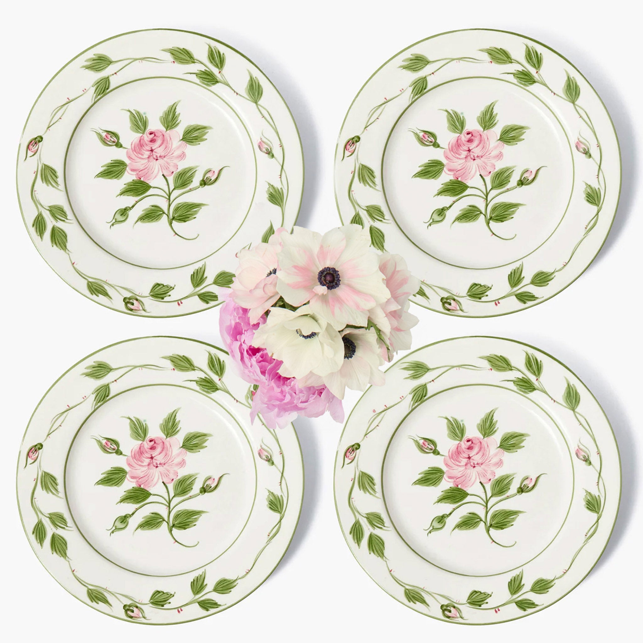 Rose Bud Dinner Plate