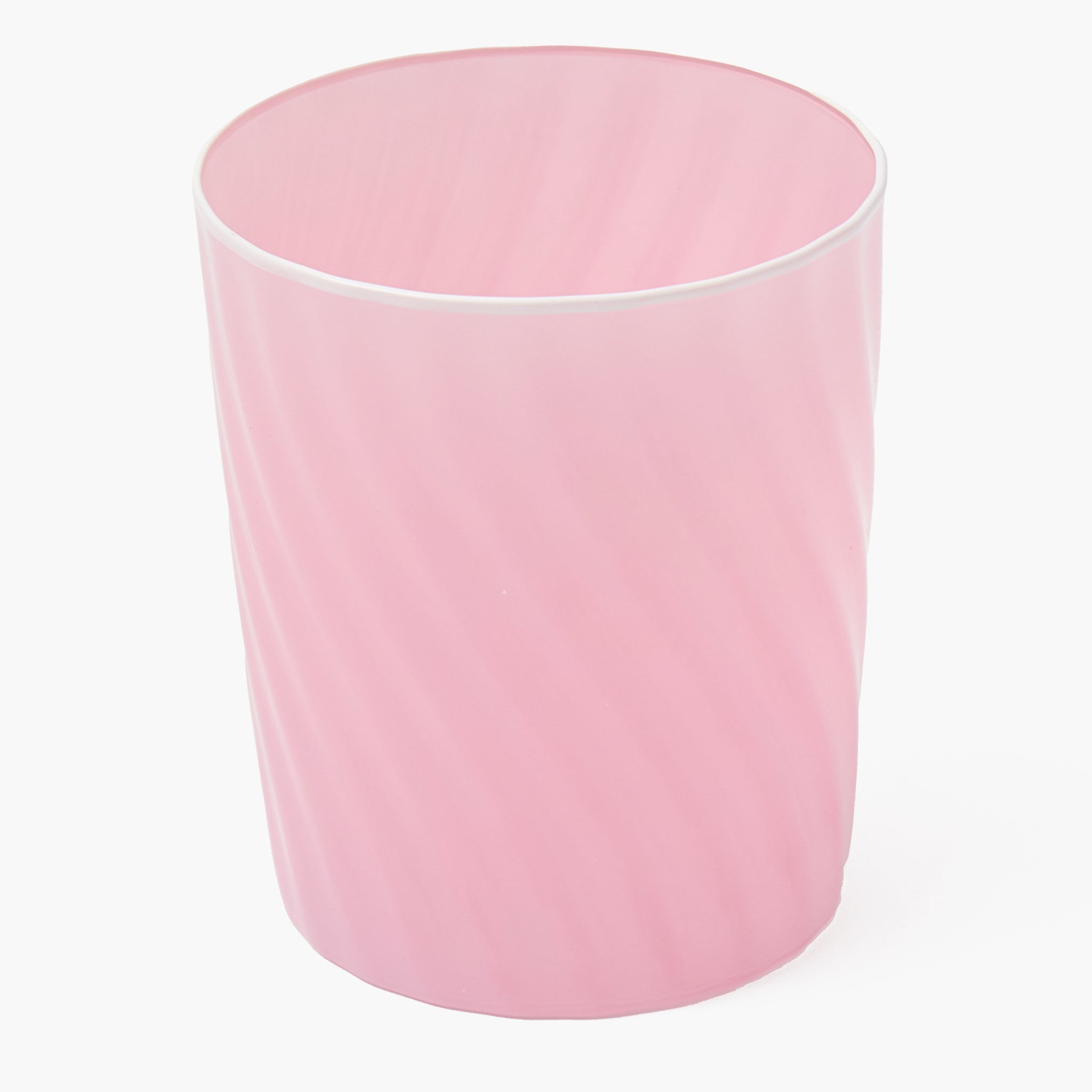 Petal Pink Swirl Water Glasses (Set of 4)