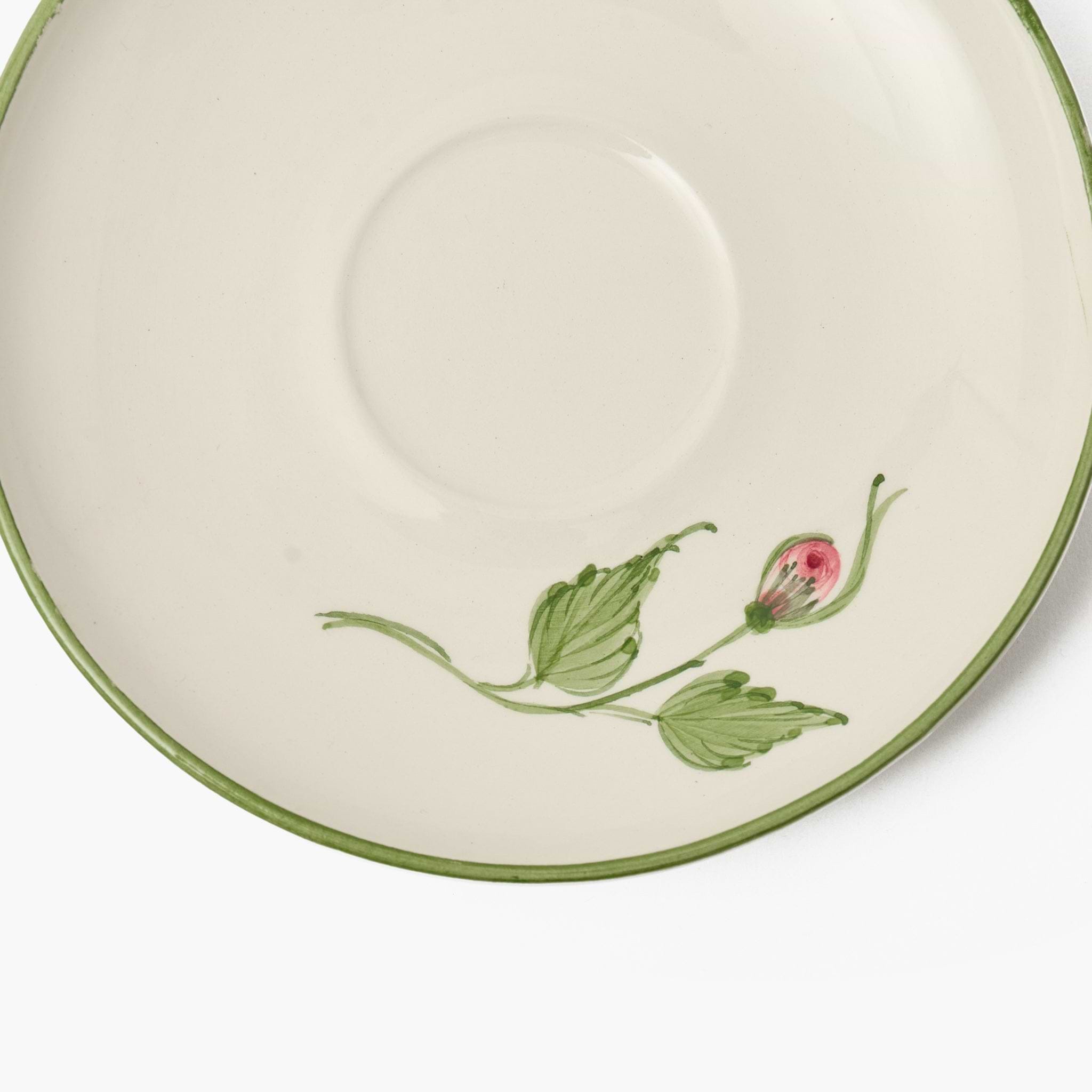 Rose Bud Tea Cup & Saucer