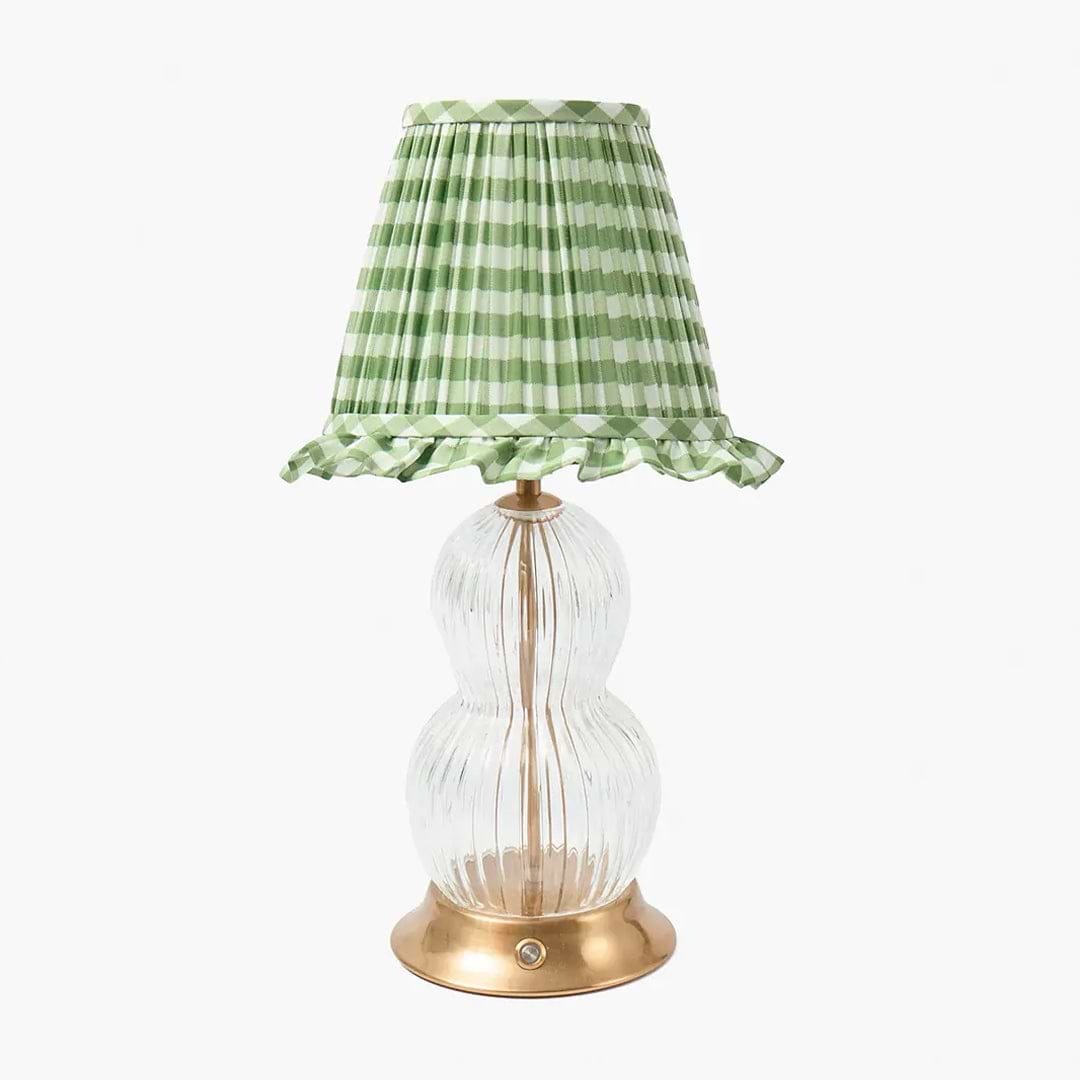 Glass Bardot Rechargeable Lamp