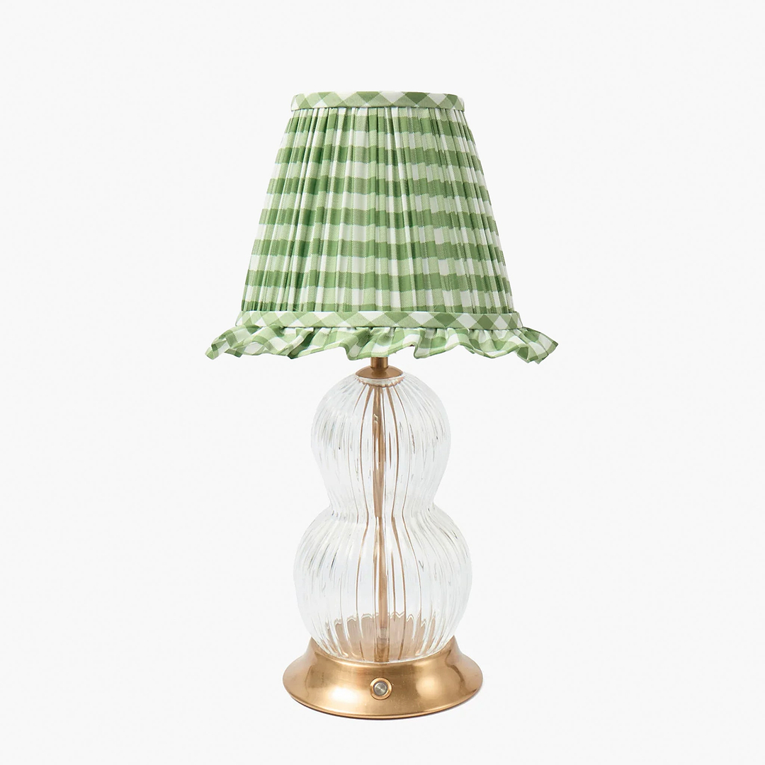 Glass Bardot Rechargeable Lamp