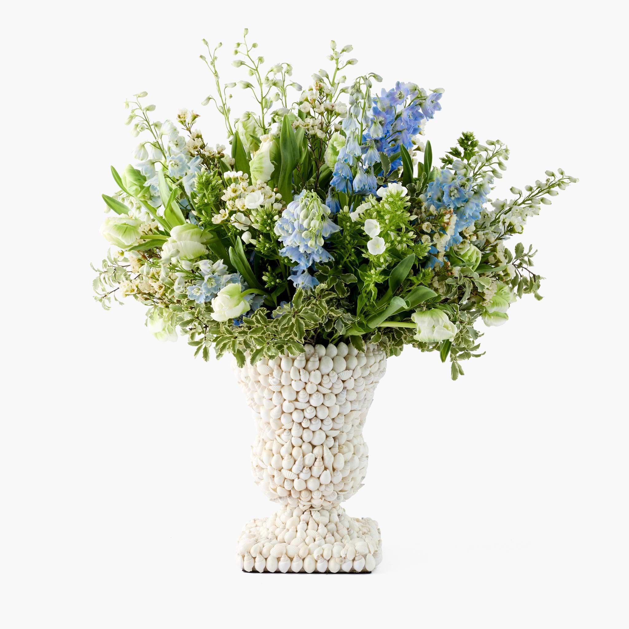 Small Shell Urn Vase