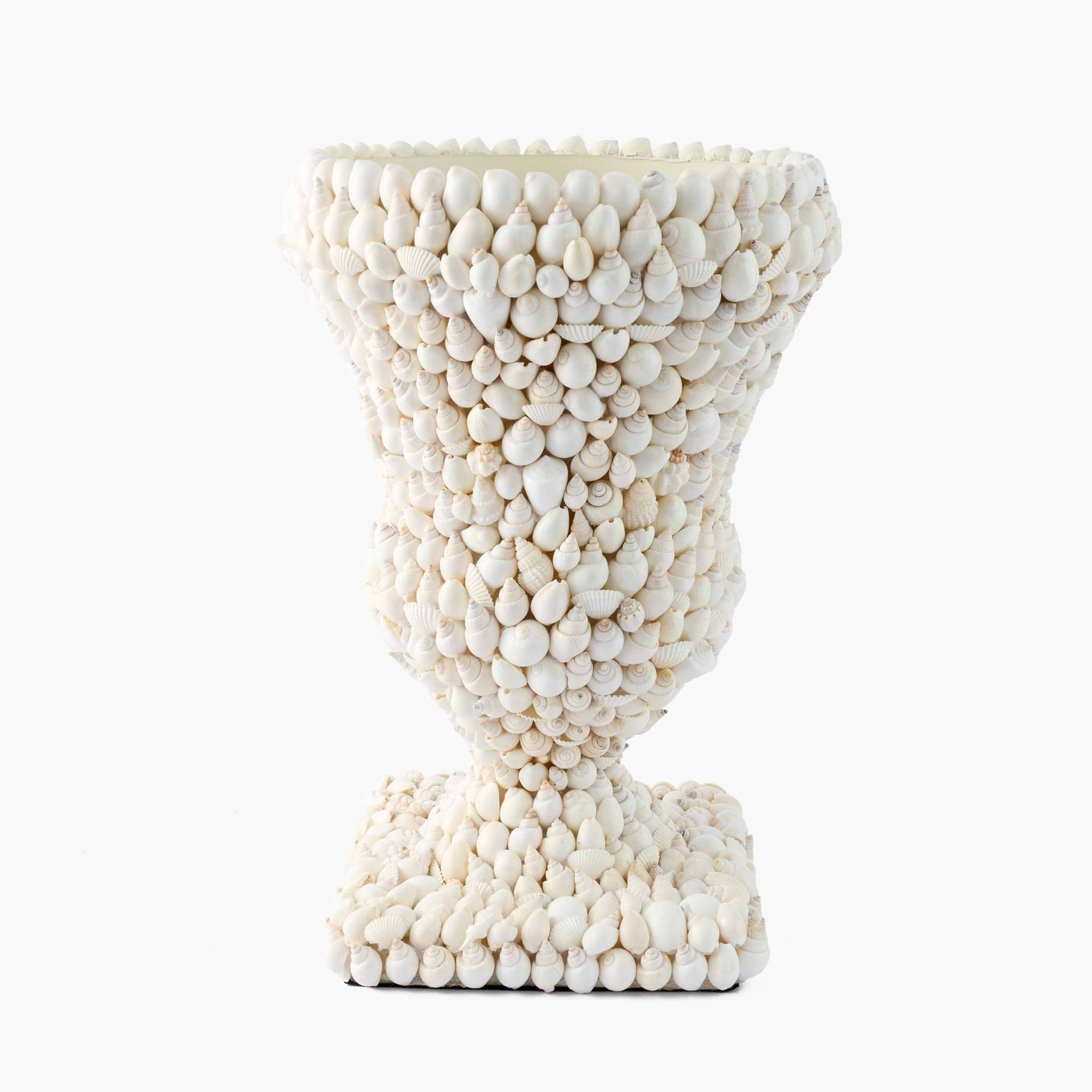 Large Shell Urn Vase