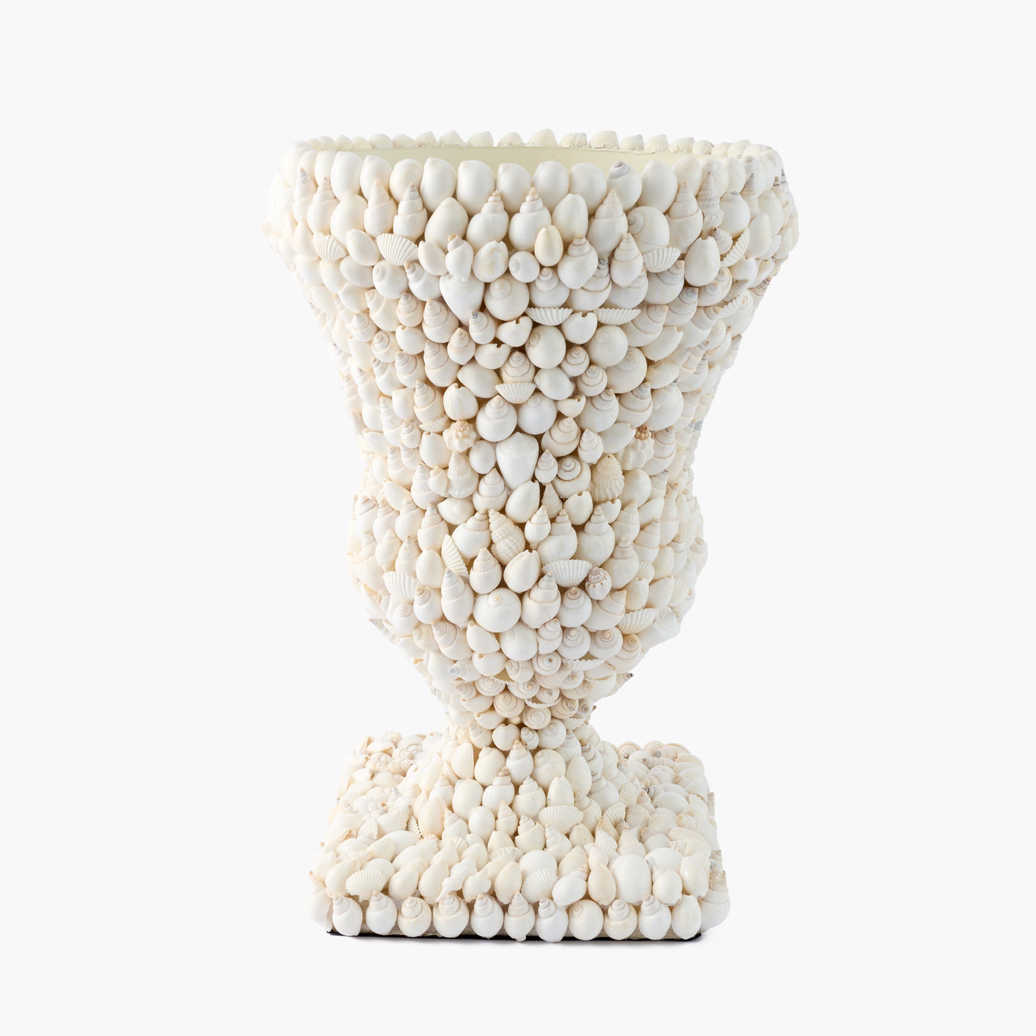 Large Shell Urn Vase
