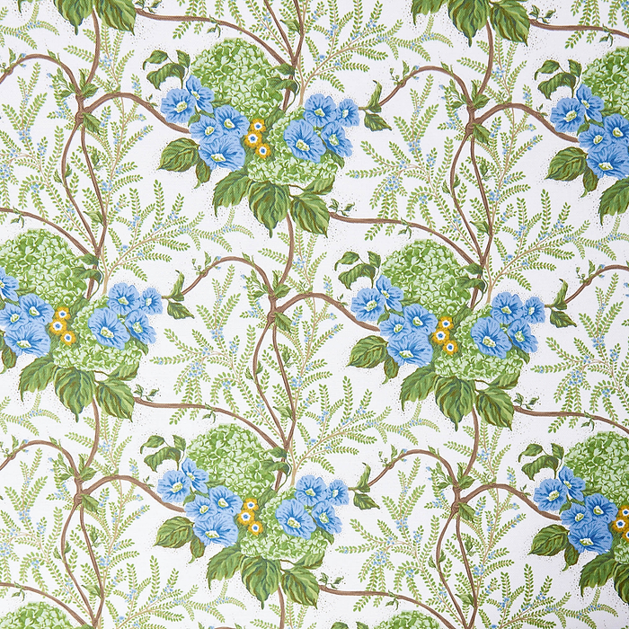 Yellow Lady Isabella's Garden Fabric