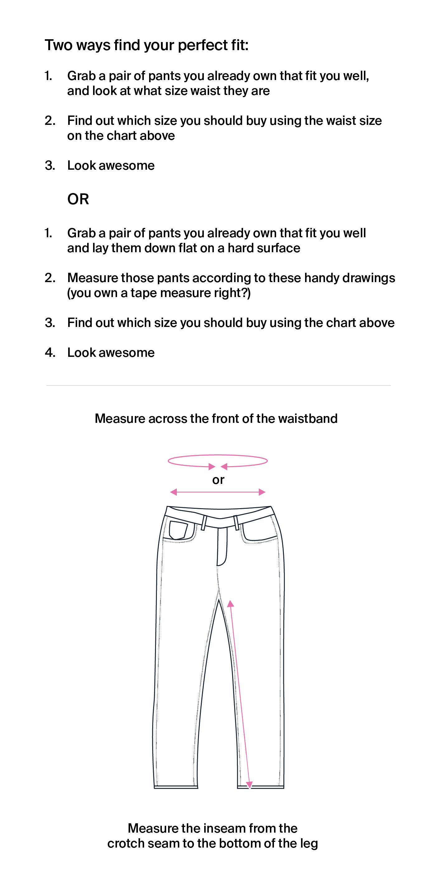 Imagen de escritorio de pantalones