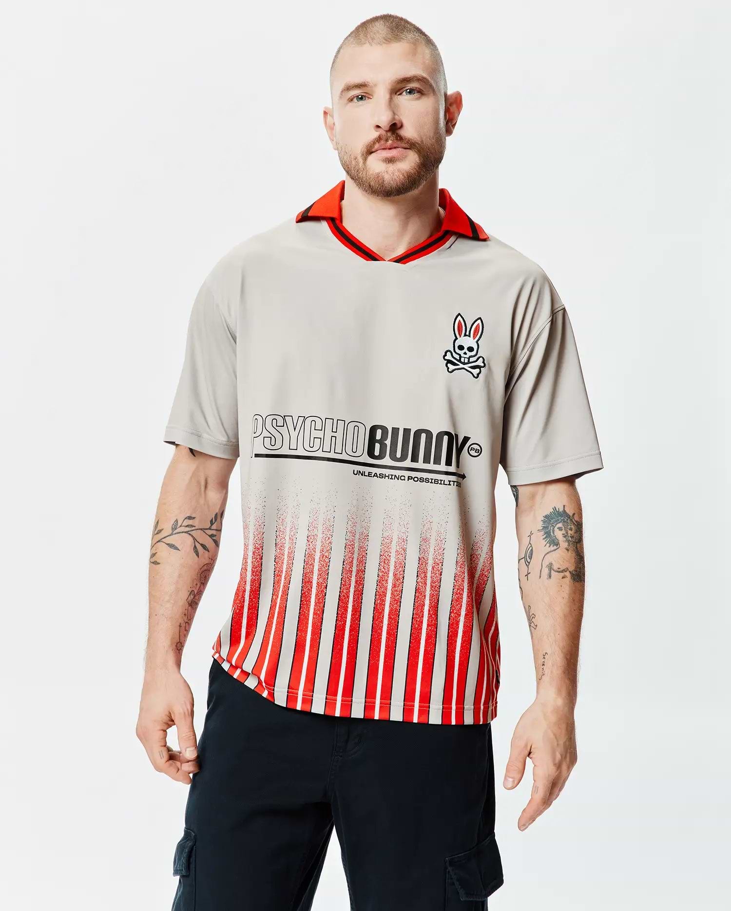 Men's Camden Oversized Soccer Jersey Canada | Psycho Bunny