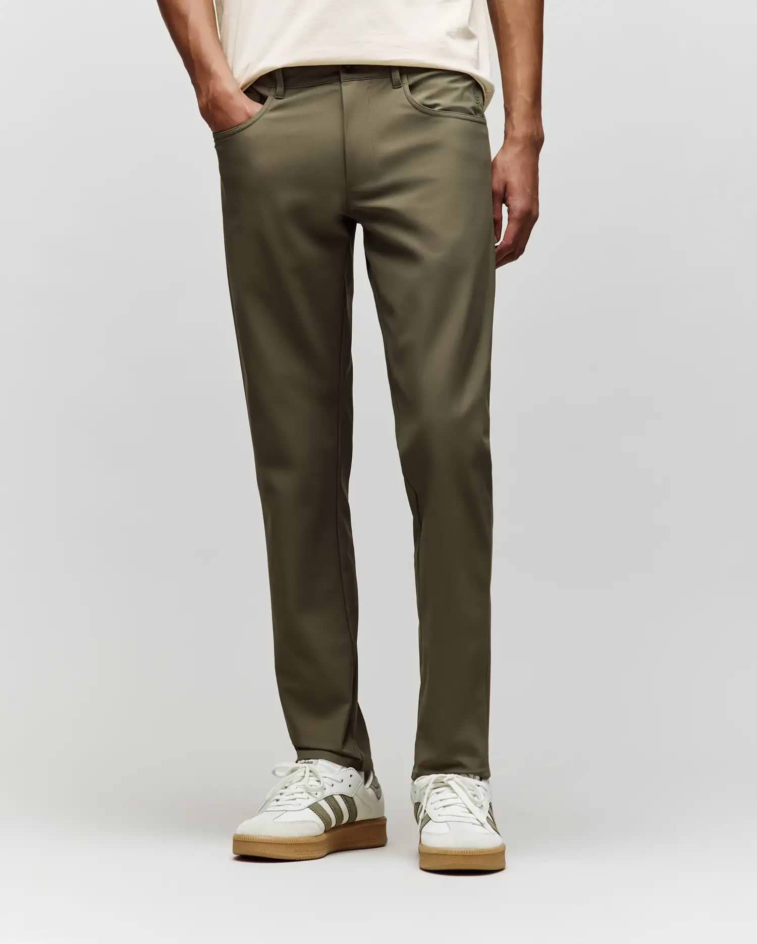 Men's Maverick 10K Step Pant in Green | Psycho Bunny