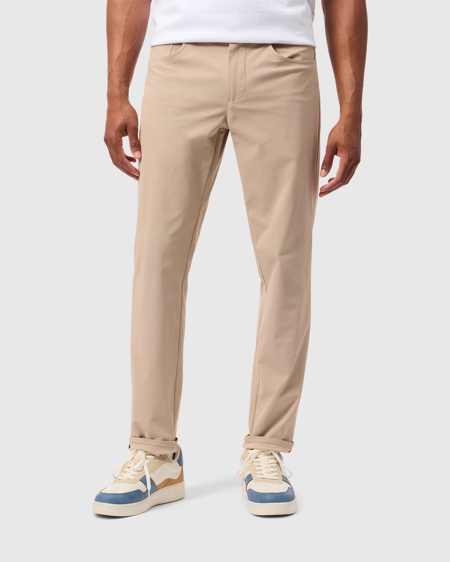 Men's Maverick 10K Step Pant in Stone | Psycho Bunny
