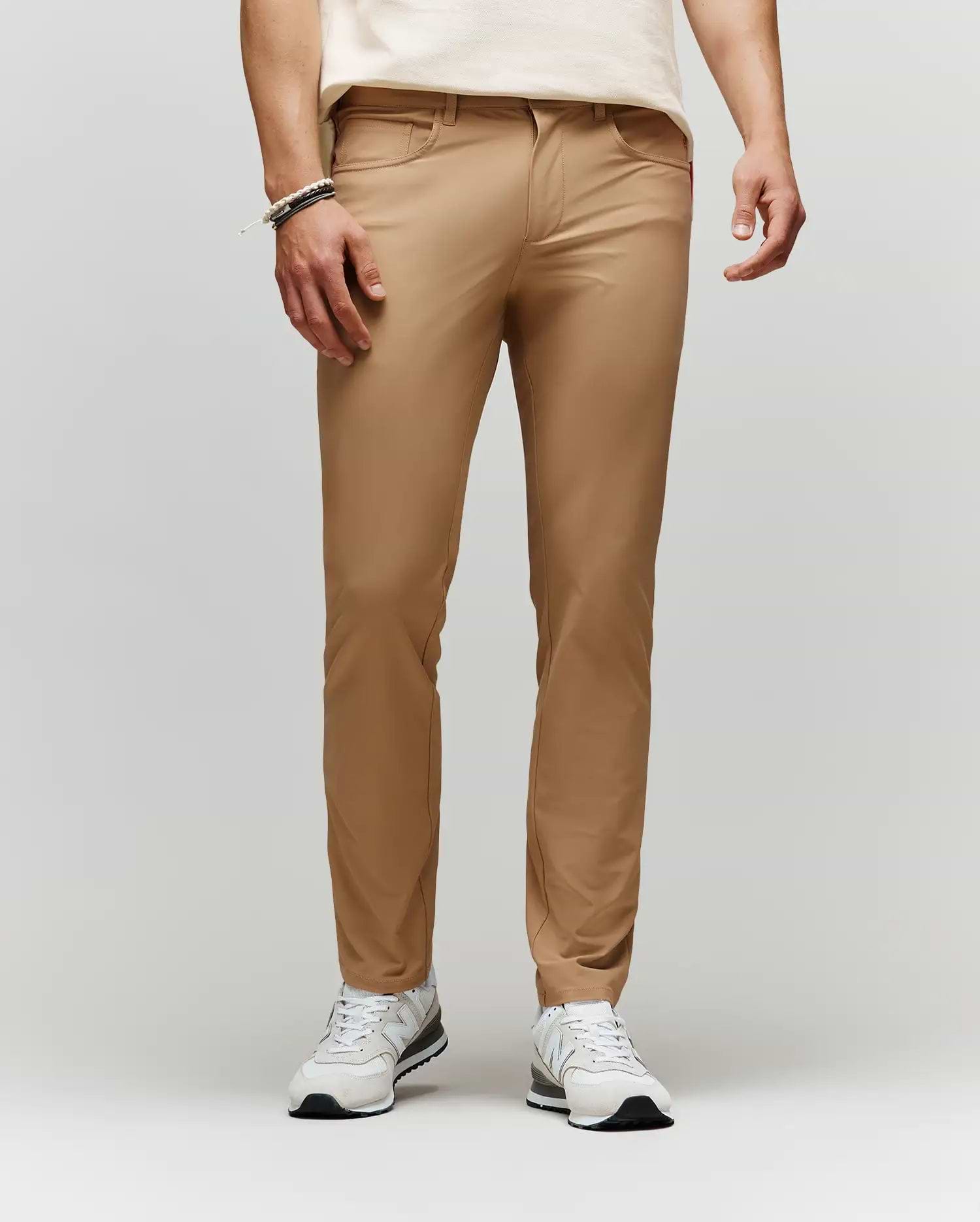 Men's Maverick 10K Step Pant in Beige | Psycho Bunny