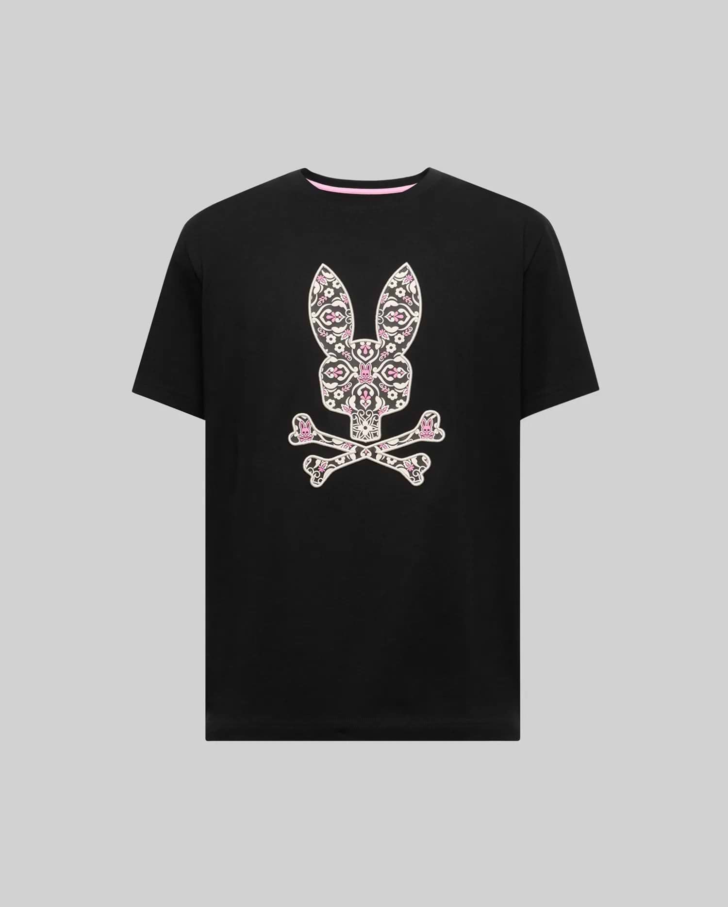 Psycho Bunny 半袖Tシャツ XL ブラック　　26年モデル Men's Big And Tall Luke Graphic Tee in Black | Psycho Bunny