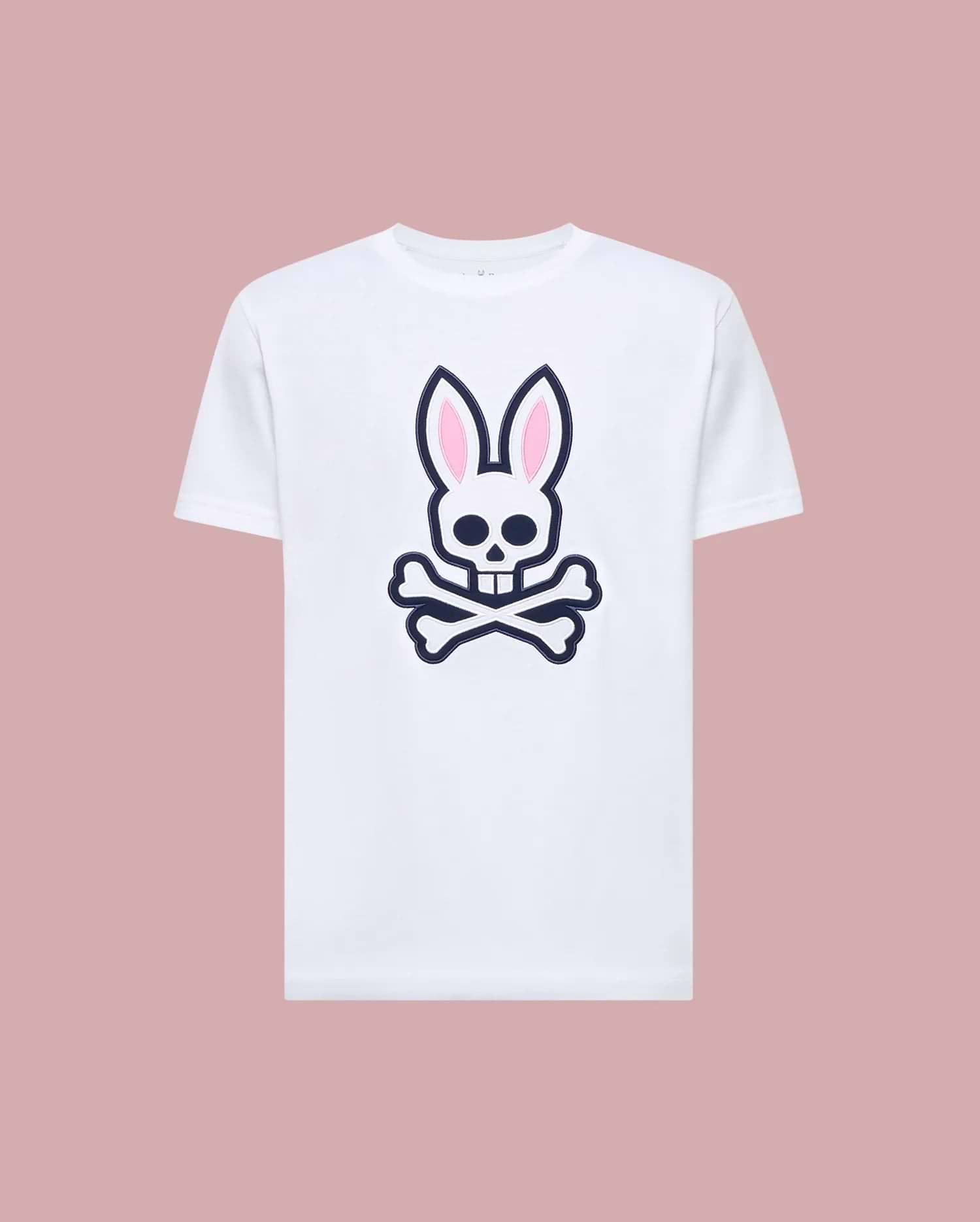 Mens White Pb Archive Bunny Graphic Tee | Psycho Bunny