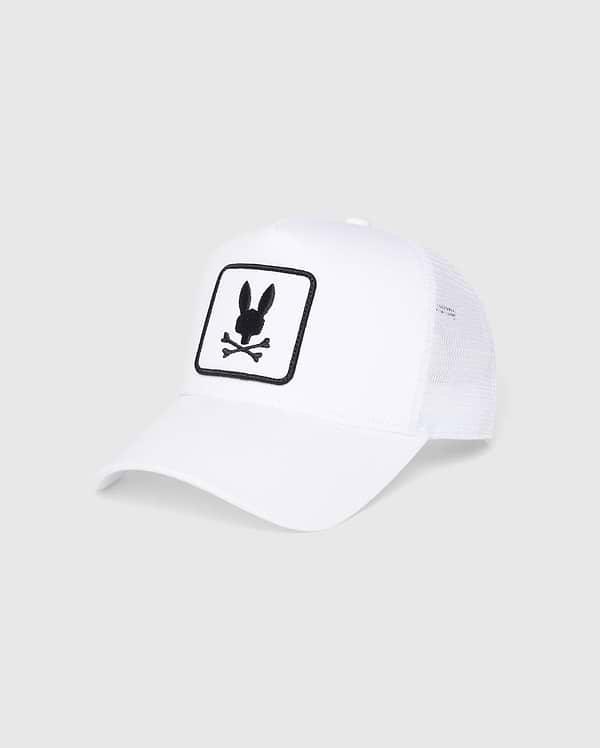 KIDS BUNNY PATCH TRUCKER CAP view 2