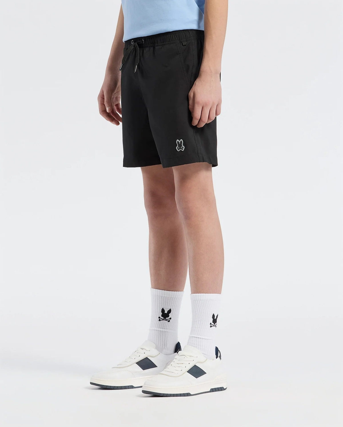 Teen | Black swim shorts with hydrochromic technology