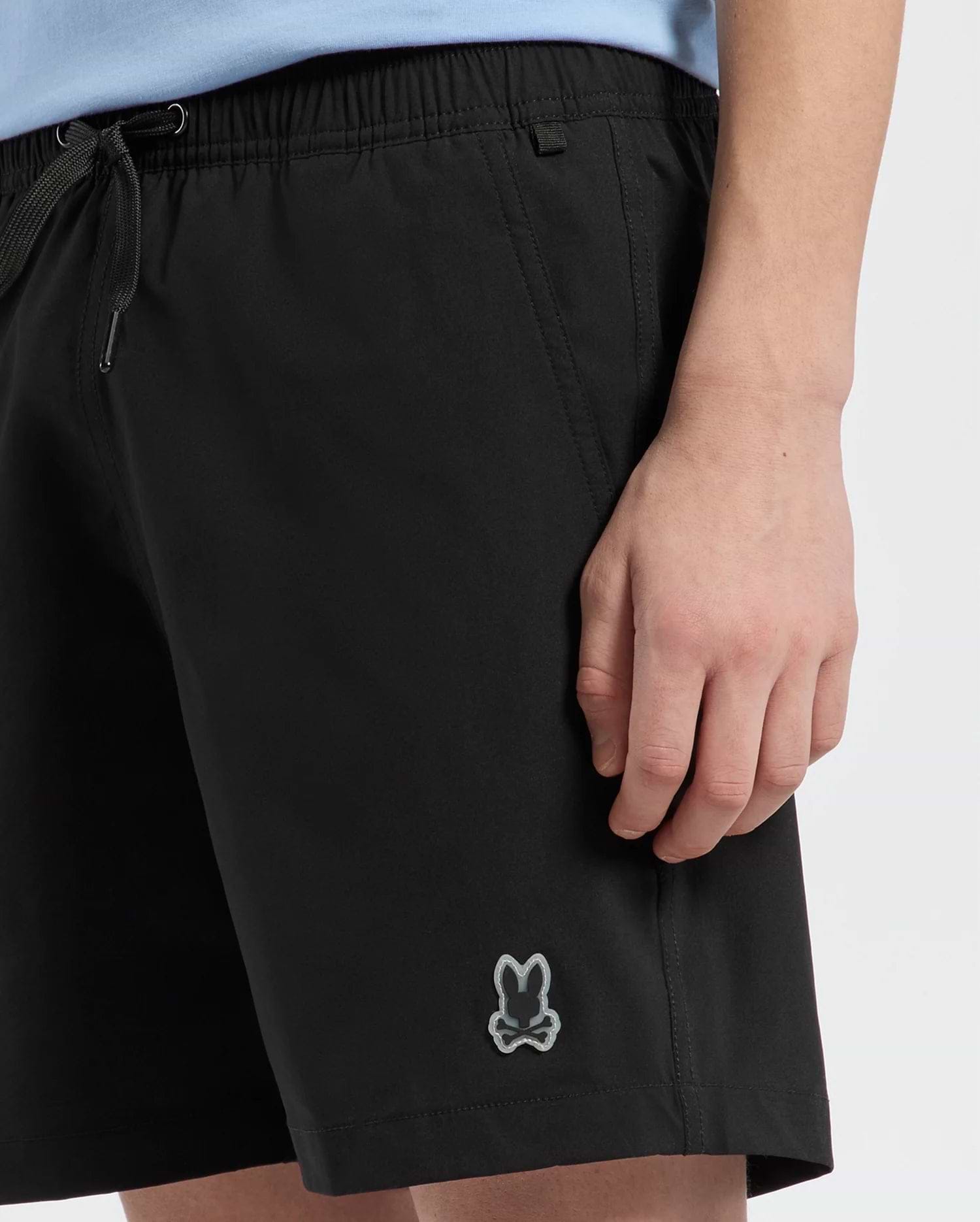Teen | Black swim shorts with hydrochromic technology