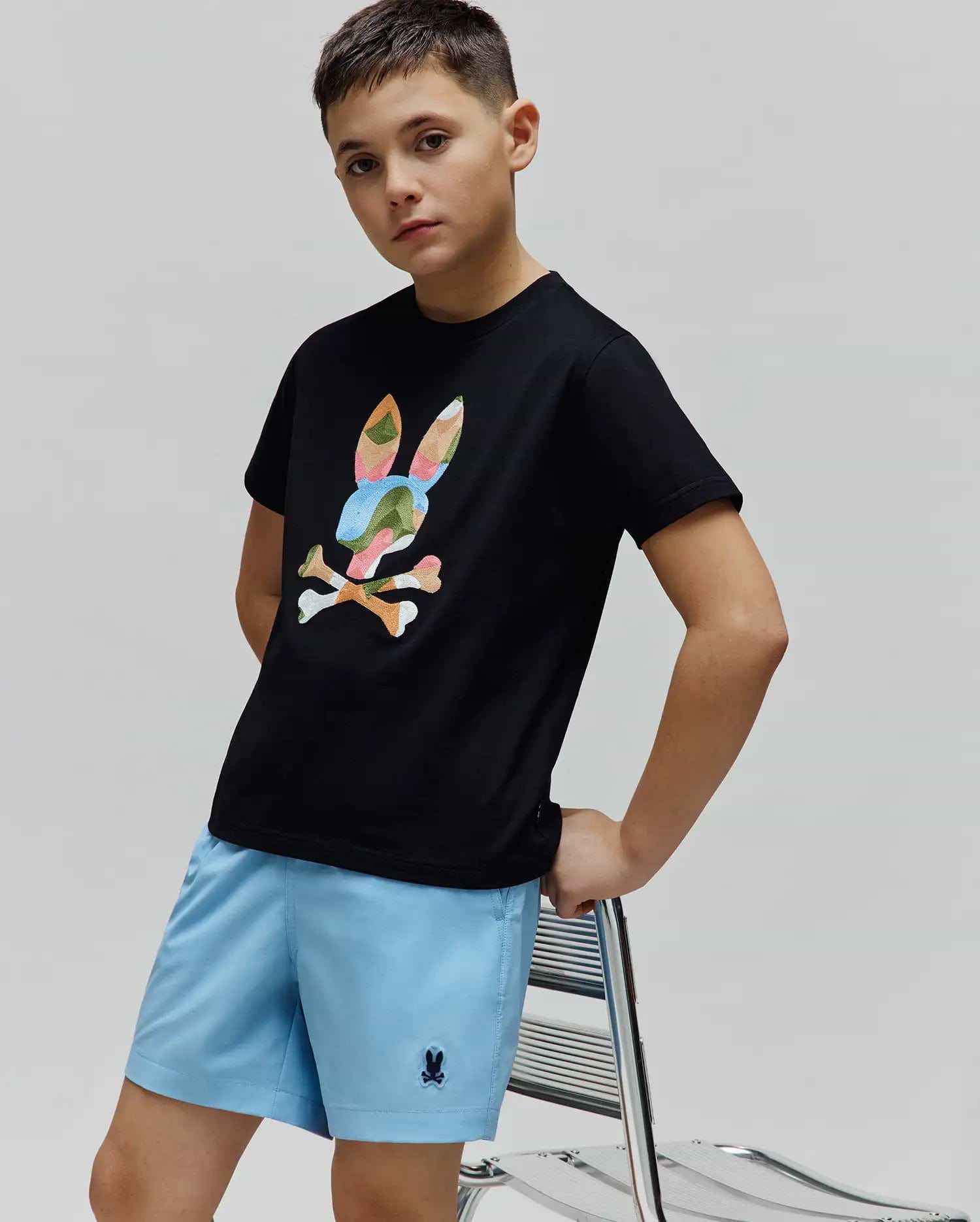 SHORT DE BAIN MOTIF HYDROCHROMIQUE SAMOS ENFANTS