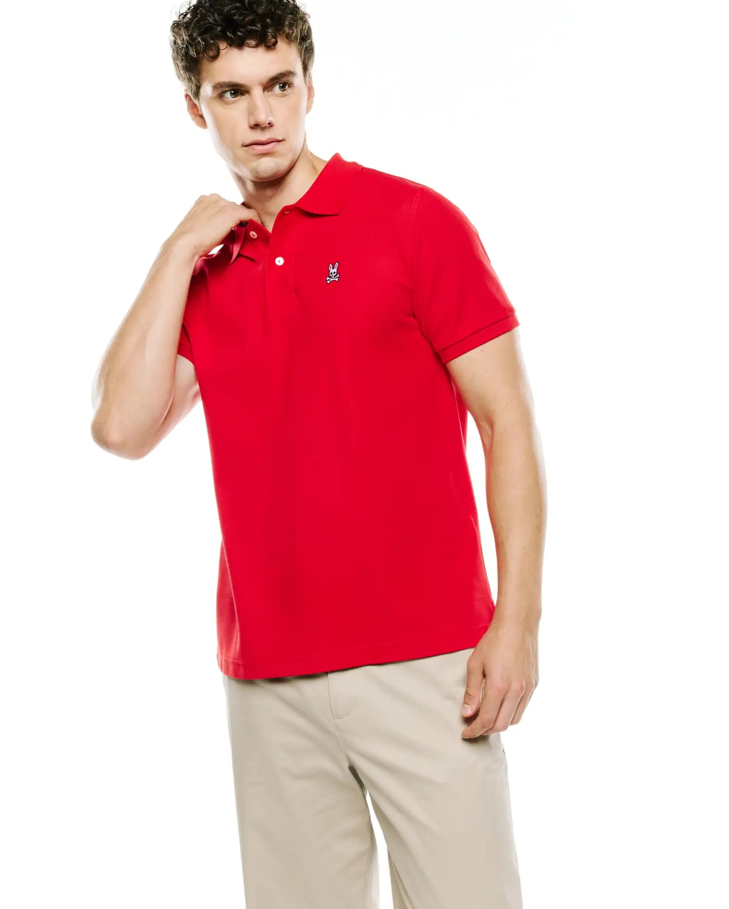 MENS CLASSIC PIQUE POLO SHIRT - B6K001CRPC