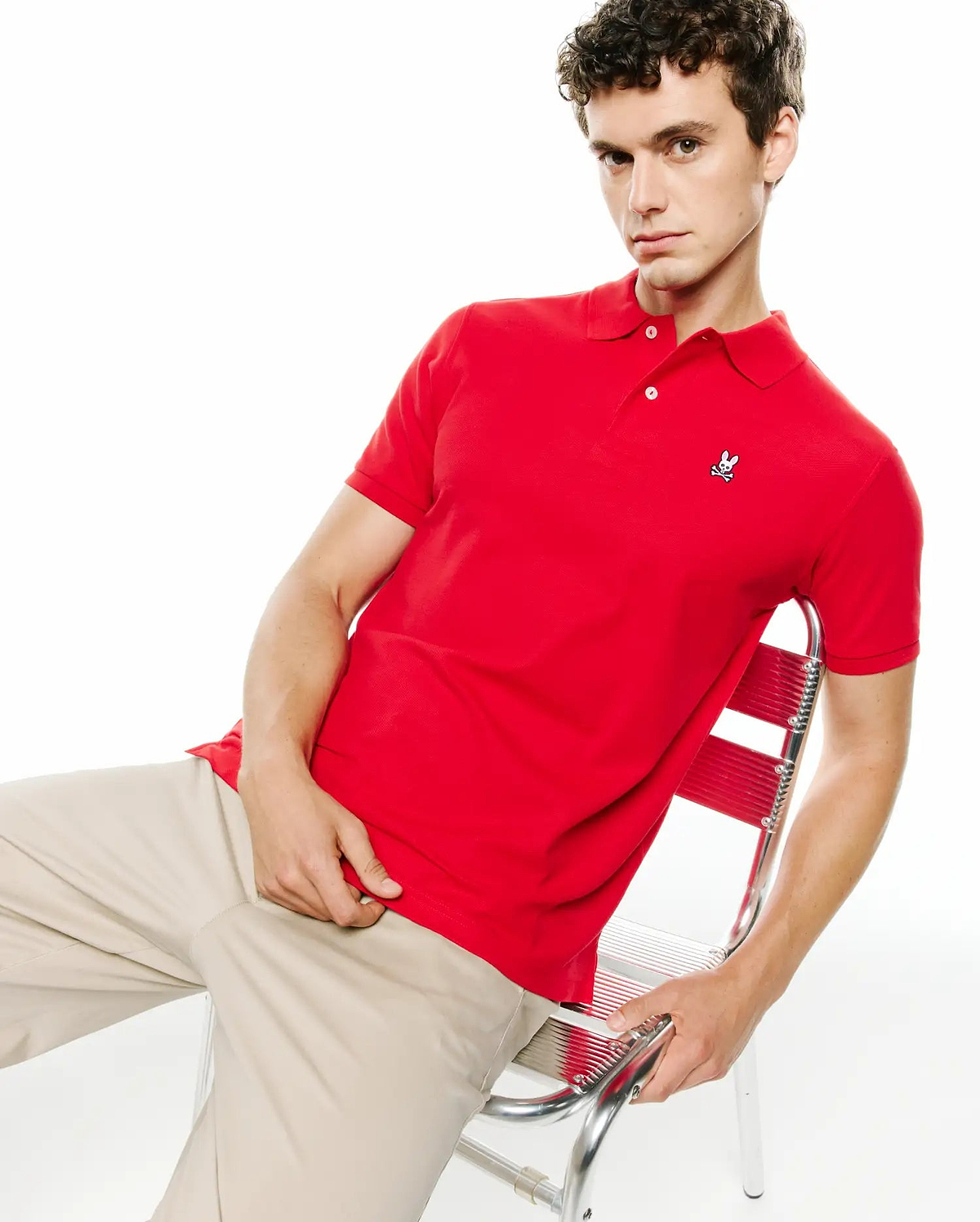 MENS CLASSIC PIQUE POLO SHIRT - B6K001CRPC