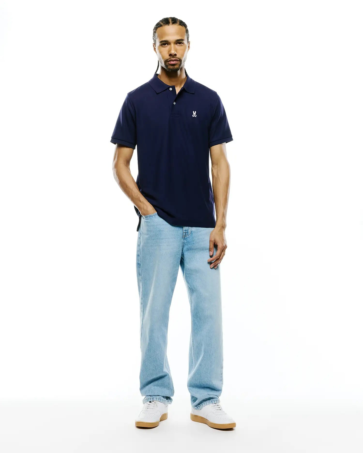 MENS CLASSIC PIQUE POLO SHIRT - B6K001CRPC