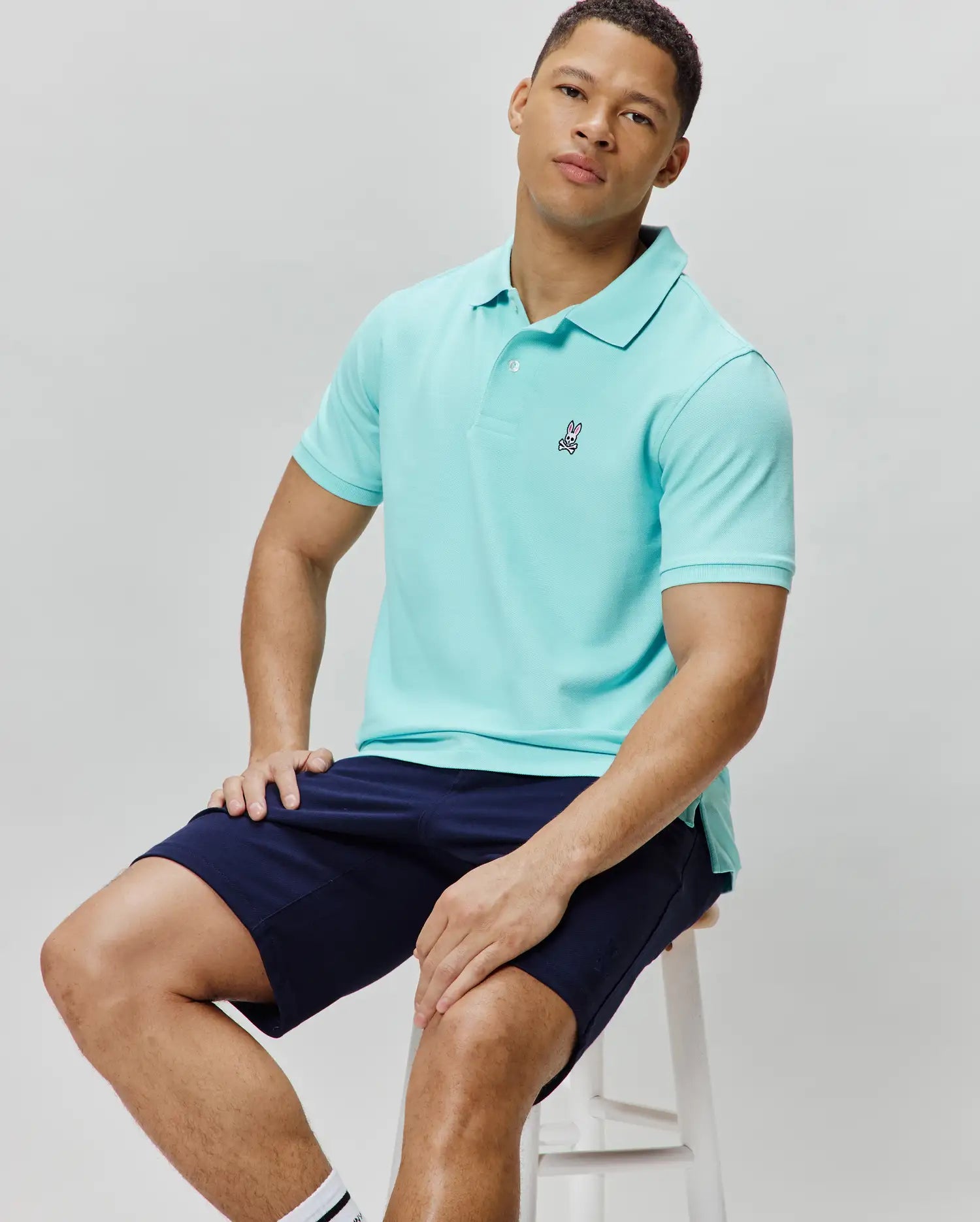 POLO EN PIQUÉ CLASSIQUE HOMMES vue 4