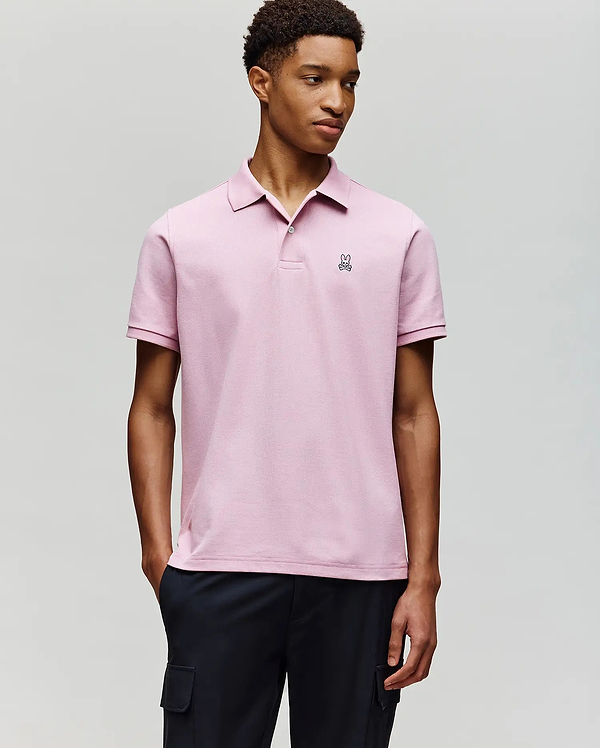 MENS CLASSIC PIQUE POLO SHIRT view 2