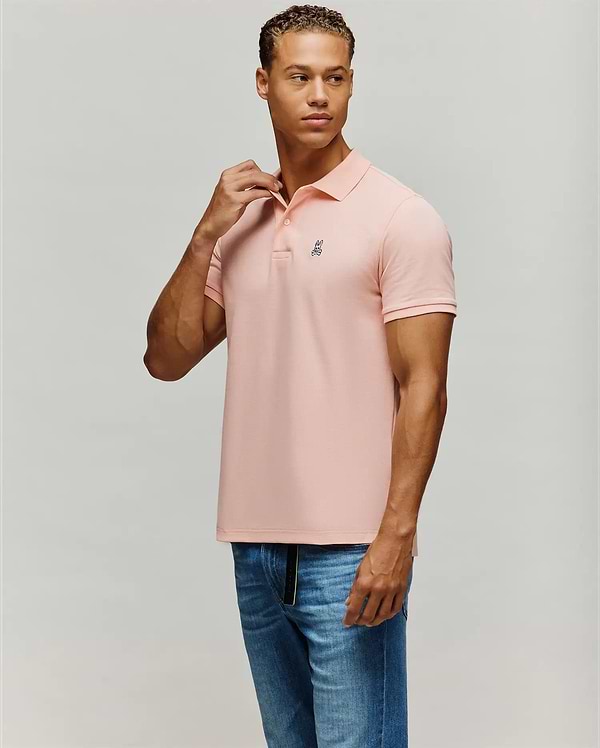 MENS CLASSIC PIQUE POLO view 2