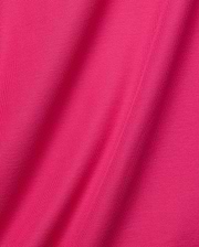 Vibrant fuchsia pink Mens Classic Pique Polo, a classic fit garment with a textured pique knit, featuring the iconic embroidered Psycho Bunny skull logo on the chest. (6)