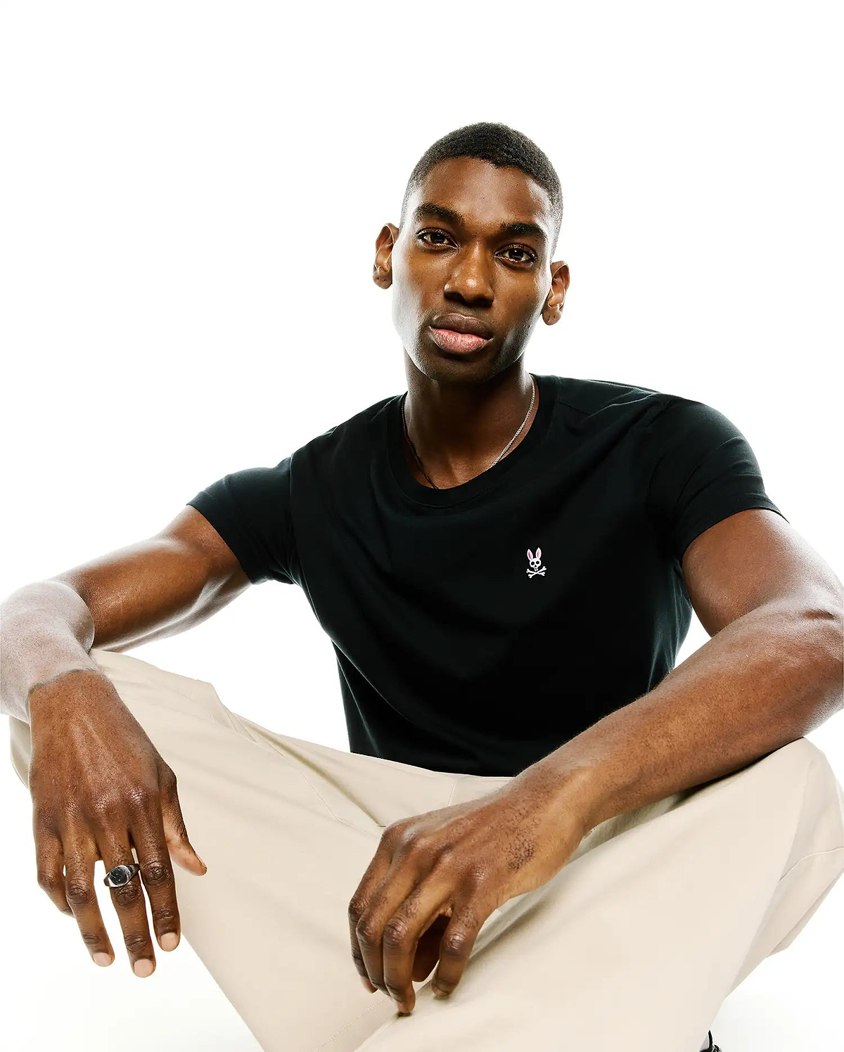 MENS CLASSIC CREW NECK TEE - B6U014CRPC