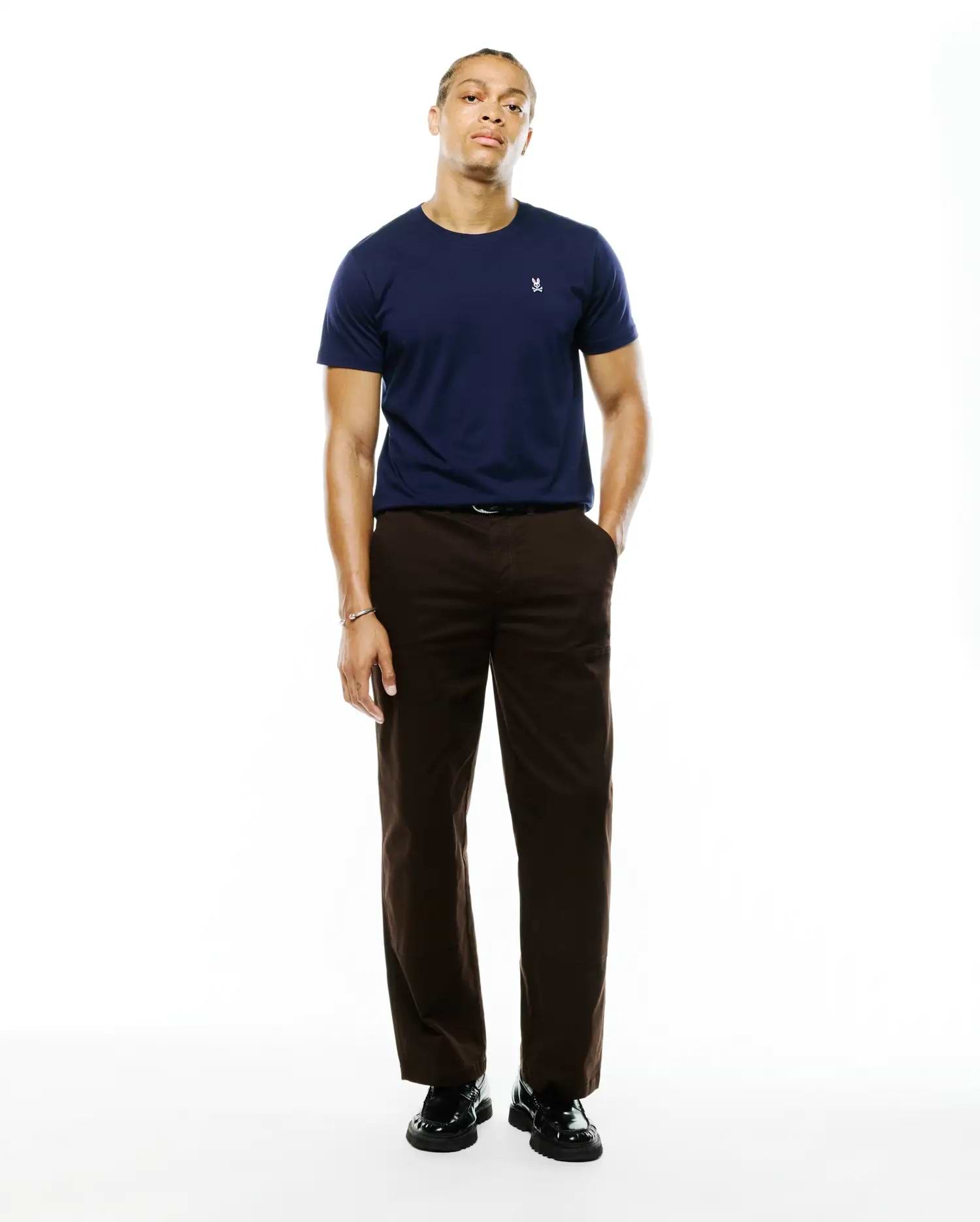 MENS CLASSIC CREW NECK TEE - B6U014CRPC