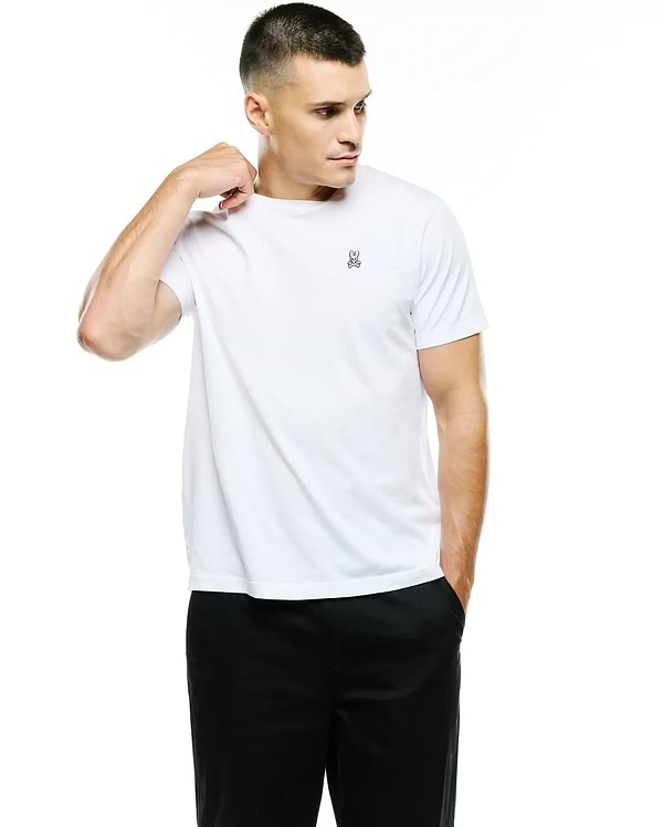 MENS CLASSIC CREW NECK TEE - B6U014CRPC