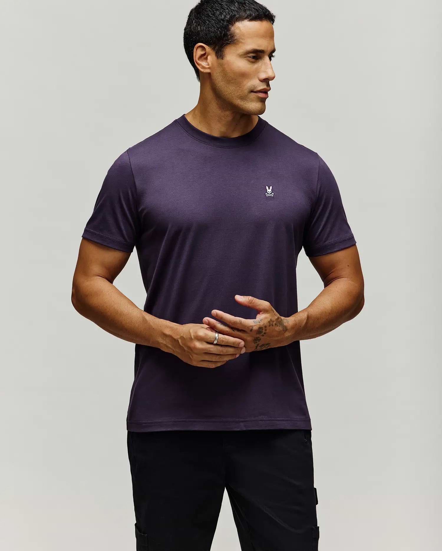MENS CLASSIC CREW NECK TEE - B6U014F200