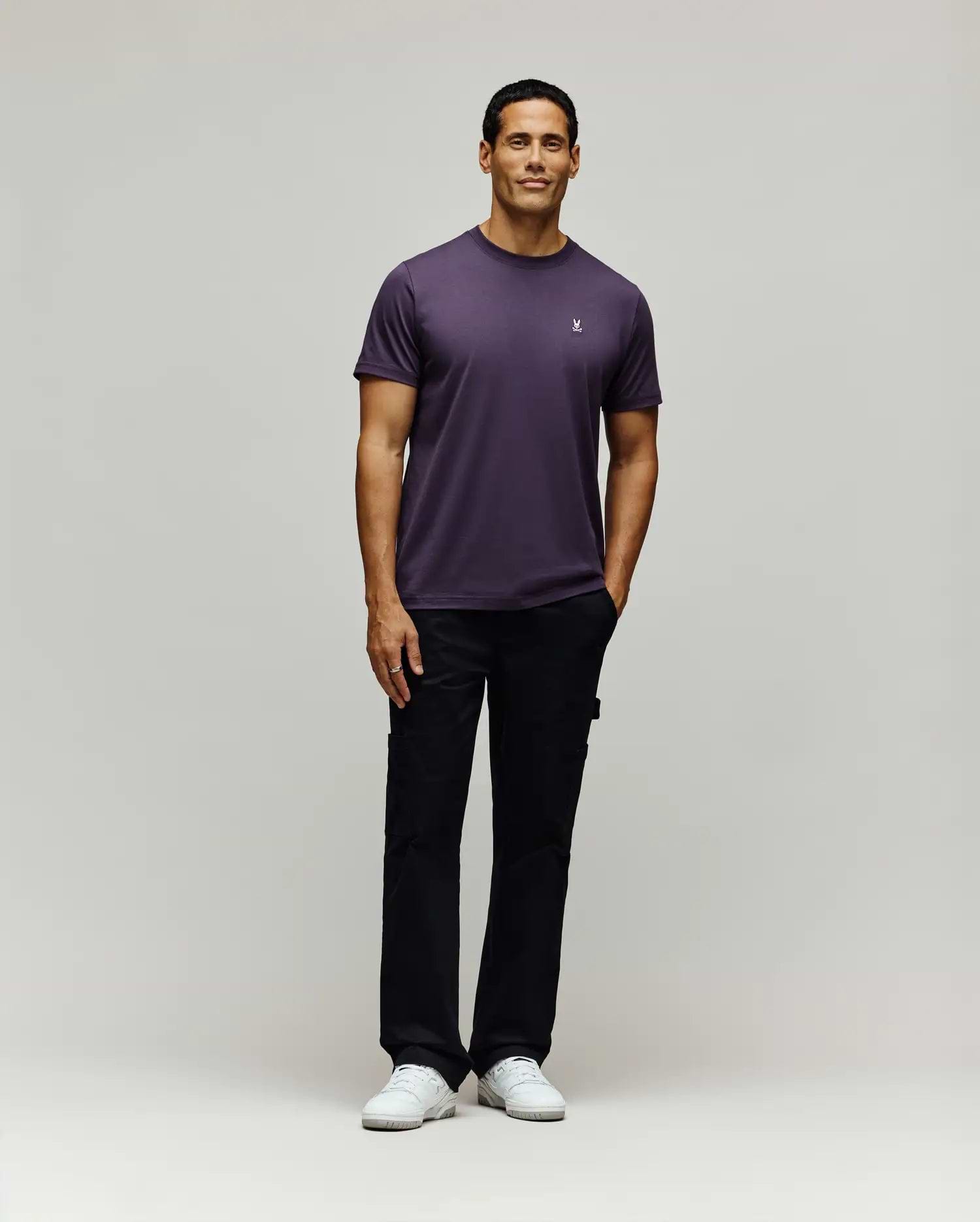 MENS CLASSIC CREW NECK TEE - B6U014F200