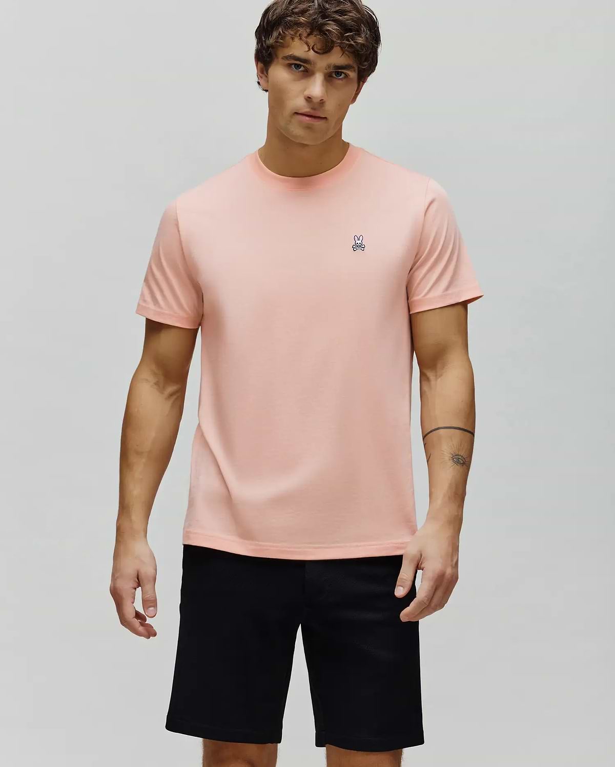 MENS CLASSIC CREW NECK TEE view 1
