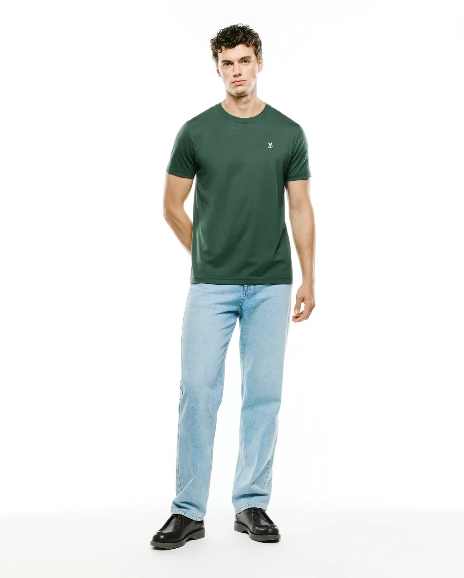 MENS CLASSIC CREW NECK TEE - B6U014F200